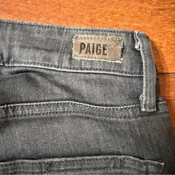 Paige PAIGE HOXTON ULTRA SKINNY GRAY JEANS SZ 25 Size 25" / US 0 / IT 36 - 7 Thumbnail