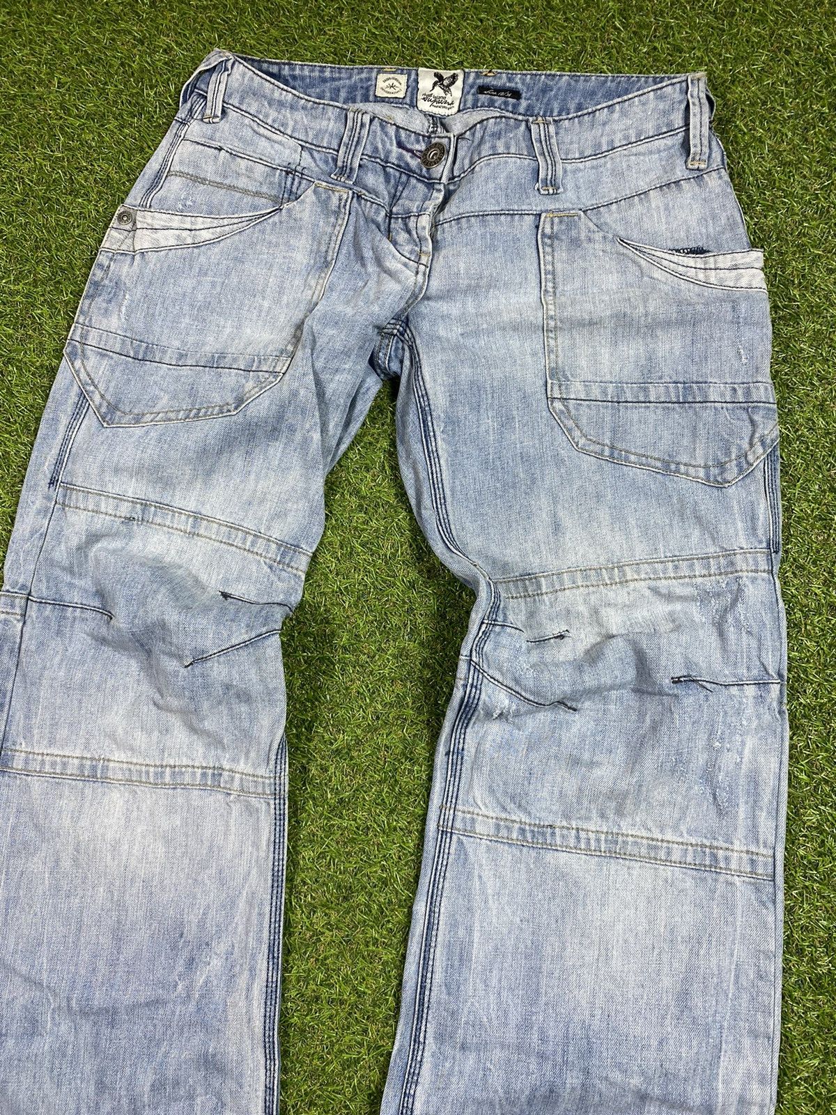 Japanese Brand Vintage 90s Japanese jeans denim streetwear style size Size 28" / US 6 / IT 42 - 2 Thumbnail