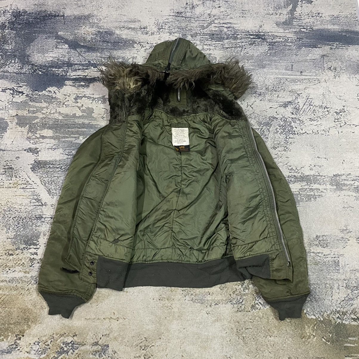 Alpha Industries Jacket Flying Man Heavy Attached Hood N-2B Size US M / EU 48-50 / 2 - 6 Thumbnail