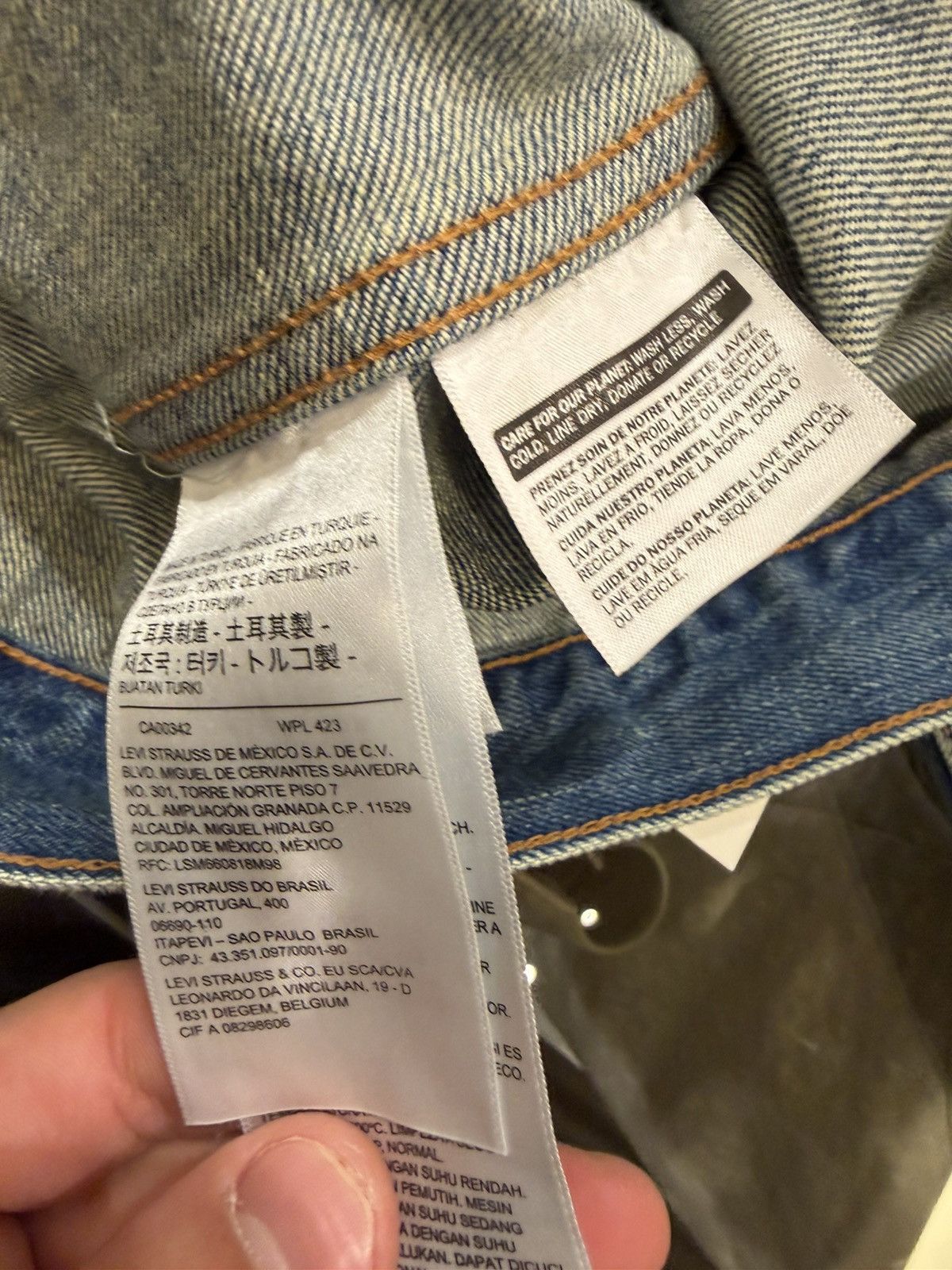 Levi's Levis Orange Tab Type 2 Denim Jacket Size US S / EU 44-46 / 1 - 4 Thumbnail