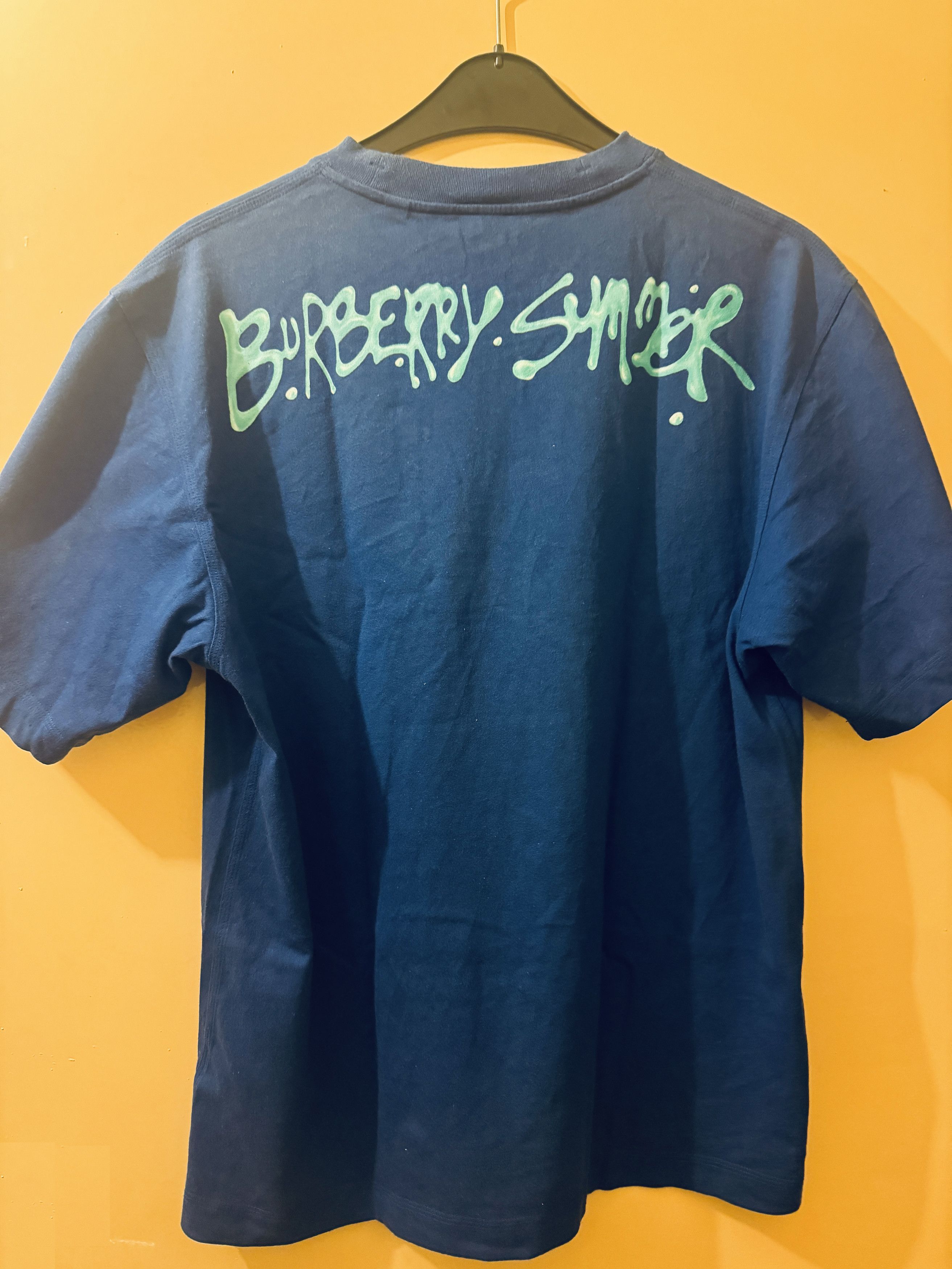 Burberry Frog Cotton T-shirt Size US M / EU 48-50 / 2 - 2 Thumbnail