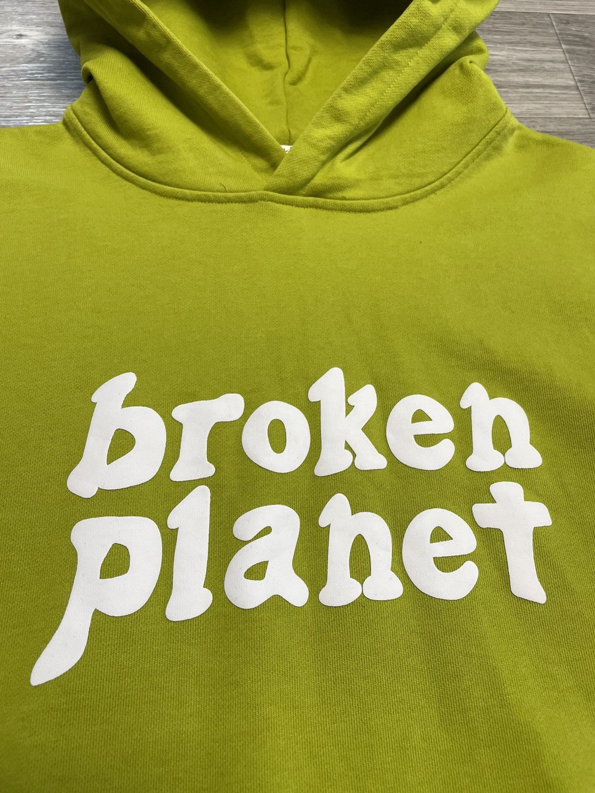 Broken Planet Broken Planet Moss Green Hoodie Y2K Size US XL / EU 56 / 4 - 7 Thumbnail