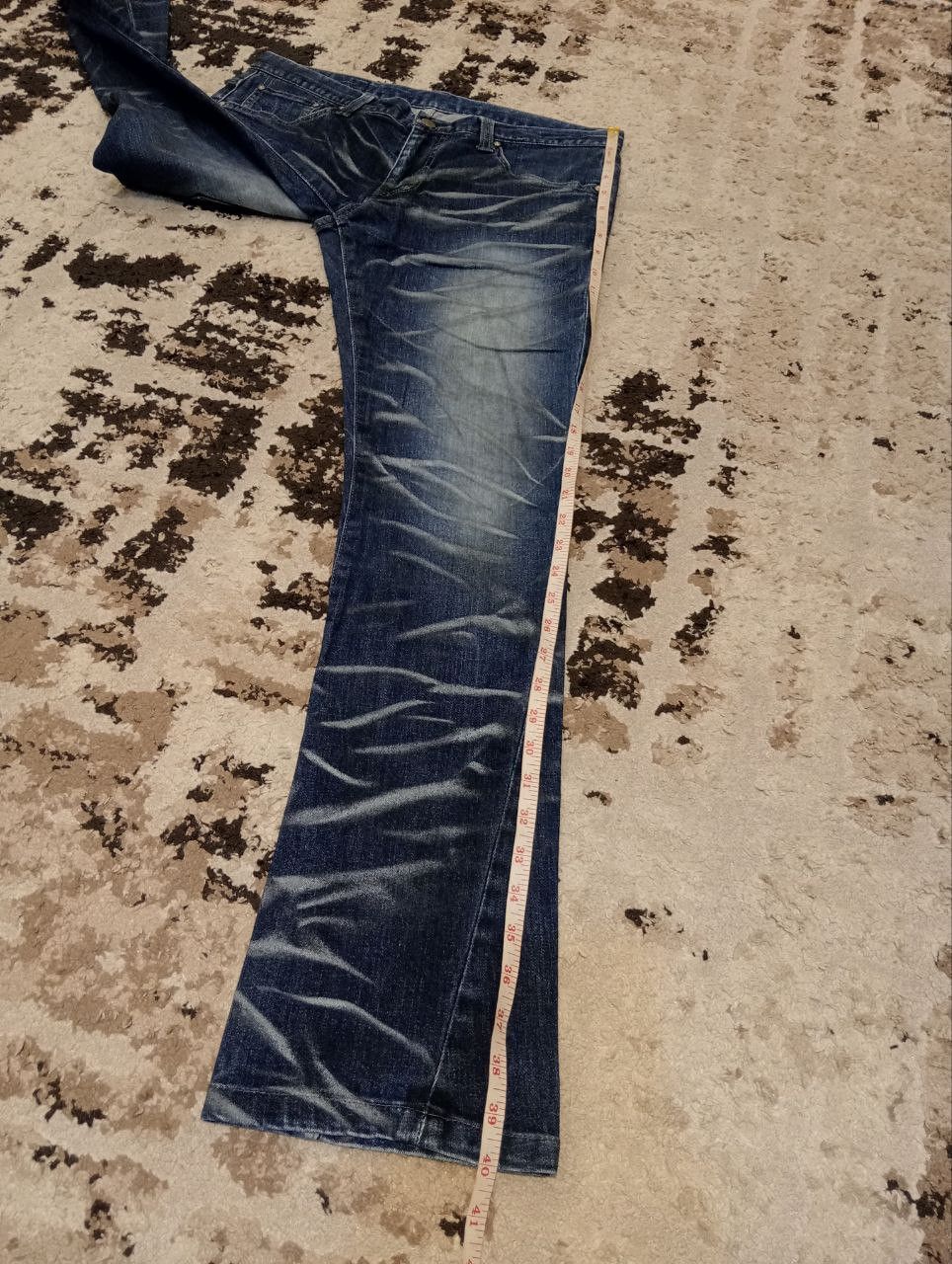 Tornado Mart Vintage Tornado Mart Japan Diatressed Look Jeans Size US 33 - 11 Thumbnail