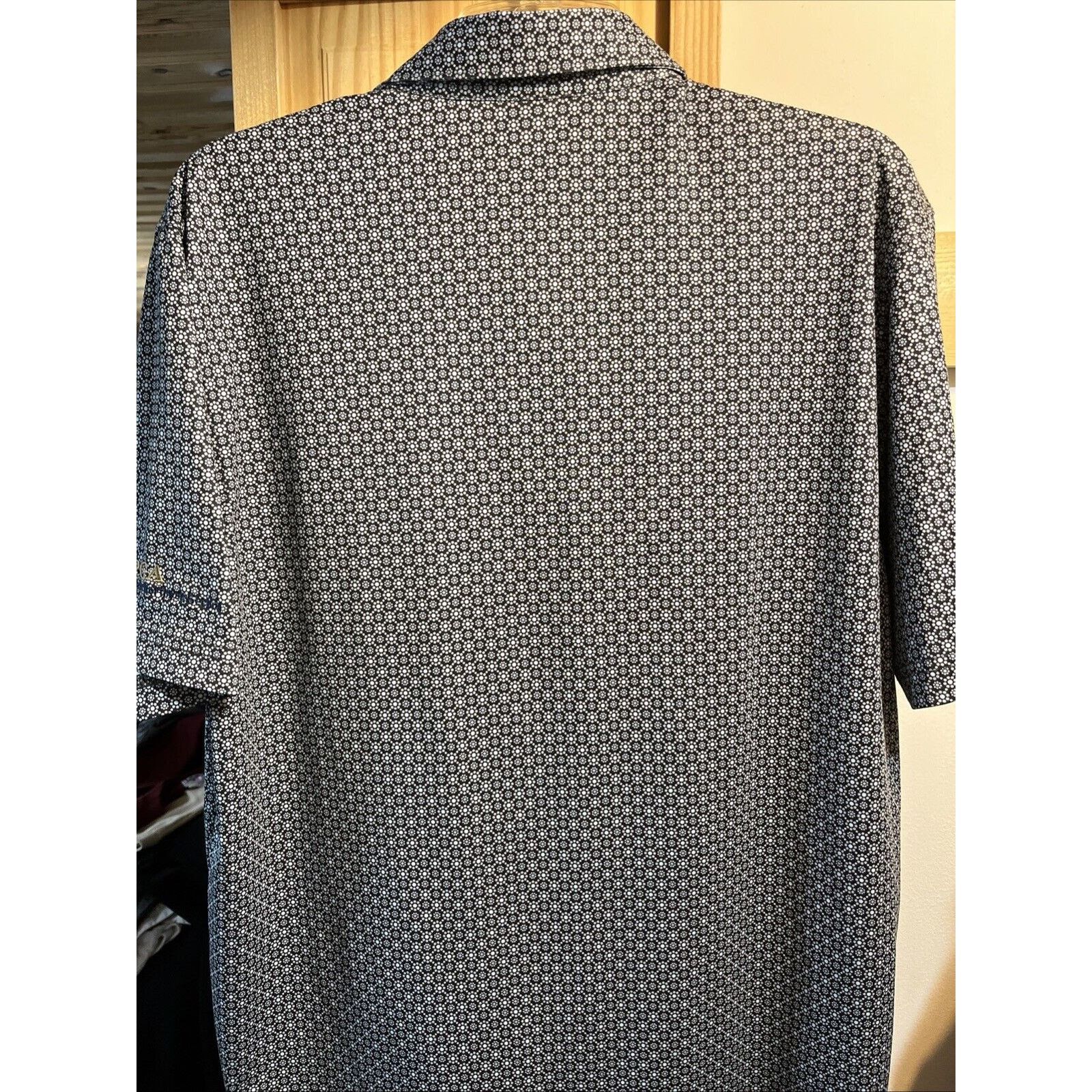 Other Turtleson Polo Shirt Men’s M Blue Geometric Golf Polyester Size US M / EU 48-50 / 2 - 10 Thumbnail