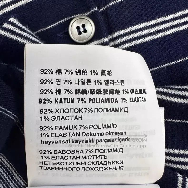 Miu Miu Miu Miu 36 Blue and white striped lapel long sleeve knit to Size S / US 4 / IT 40 - 7 Thumbnail