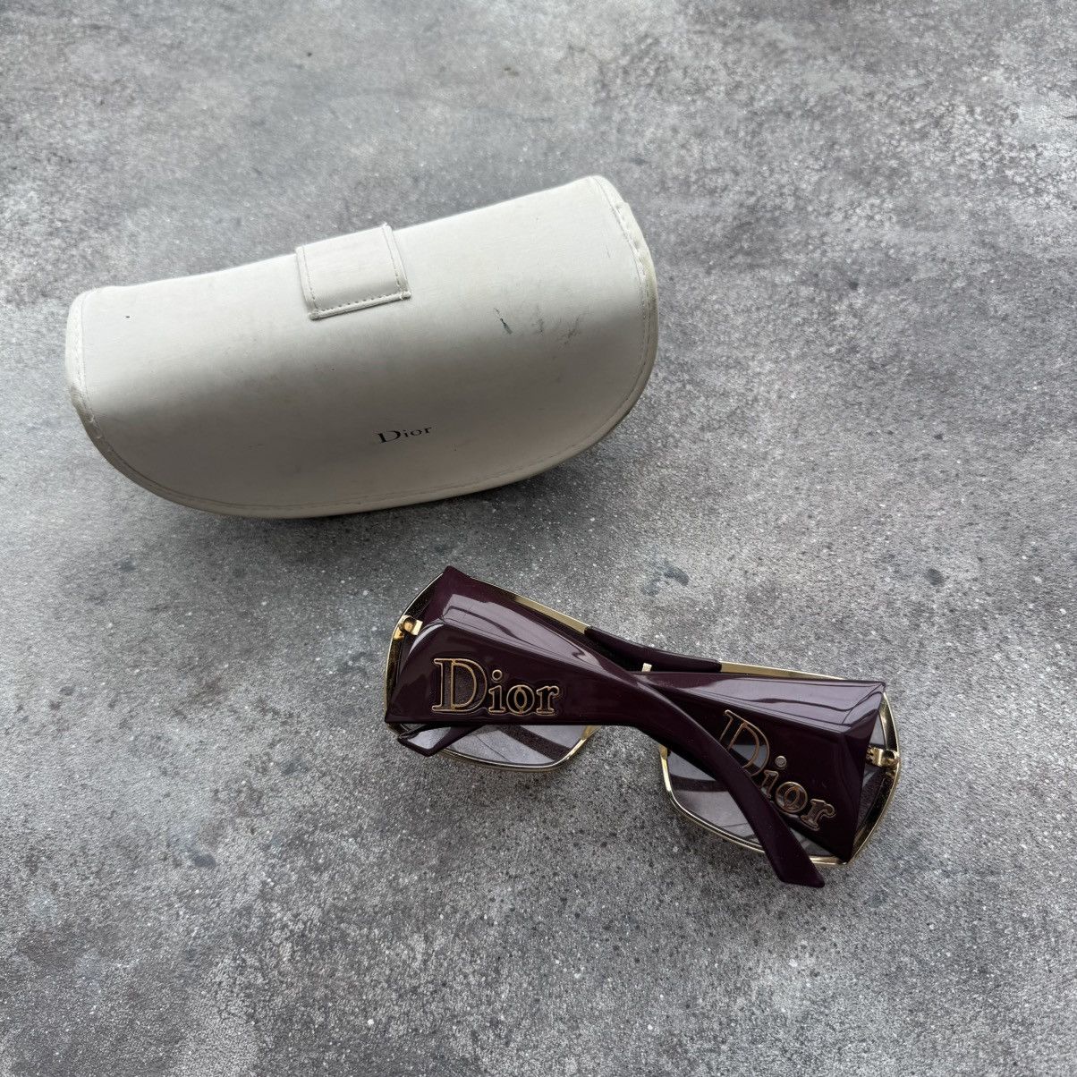 Christian Dior Gaucho Vintage Y2K Mask Unisex Sunglasses