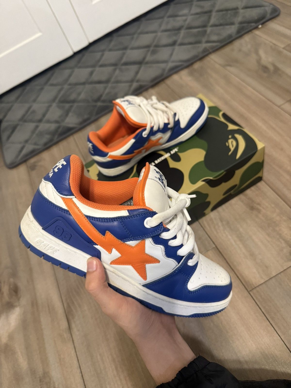 Bape A Bathing Ape Sk8 Sta Bold Size US 10 / EU 43 - 2 Thumbnail