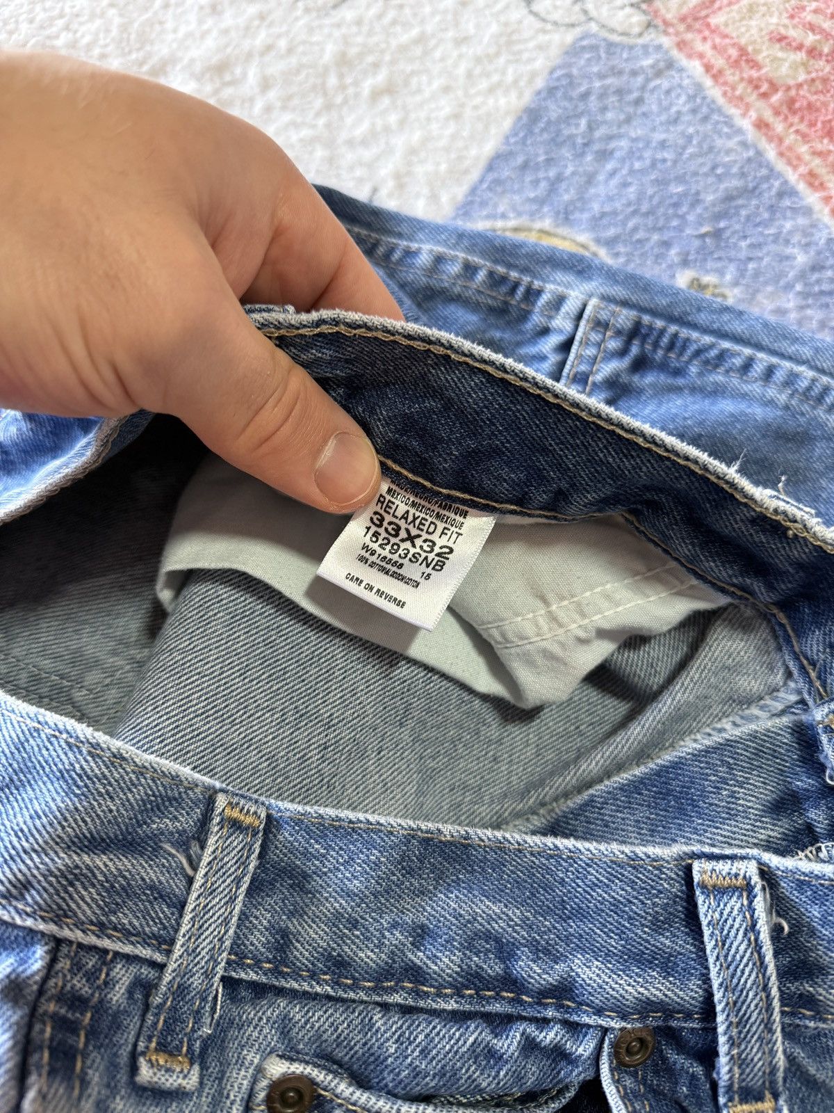Dickies Dickies double knee denim work pants Size US 33 - 5 Thumbnail