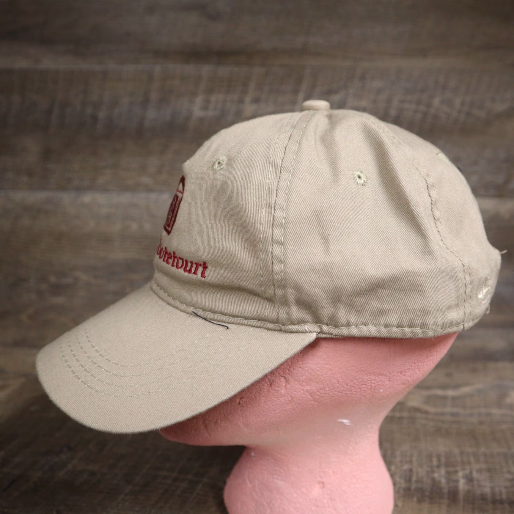 Vintage Bank Of Botetourt Hat Unisex Adults One Size Brown Adjustable Cap Size ONE SIZE - 5 Thumbnail