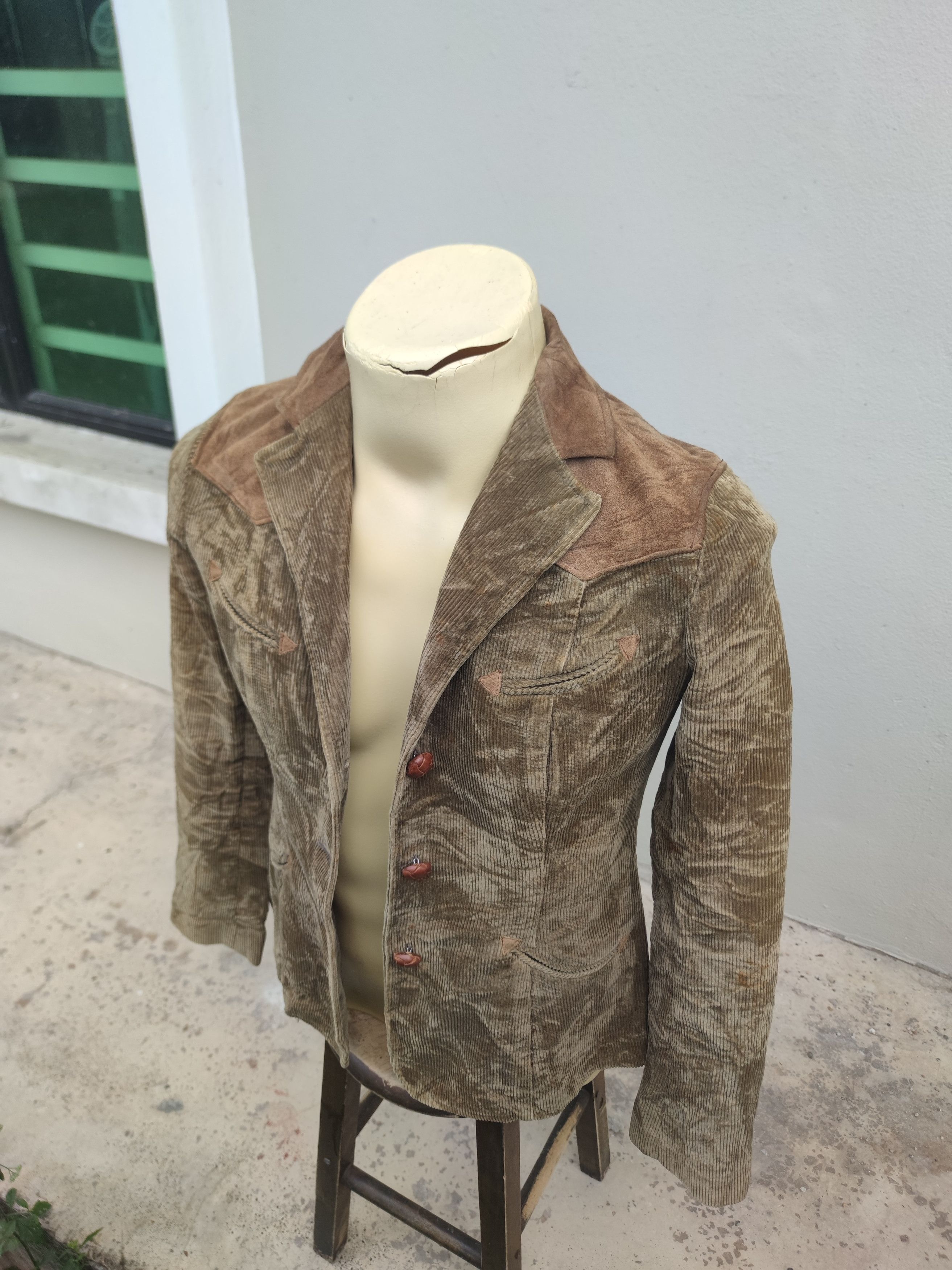 Ralph Lauren Vintage Ralph Lauren Western Corduroy Blazer Size S / US 4 / IT 40 - 12 Thumbnail