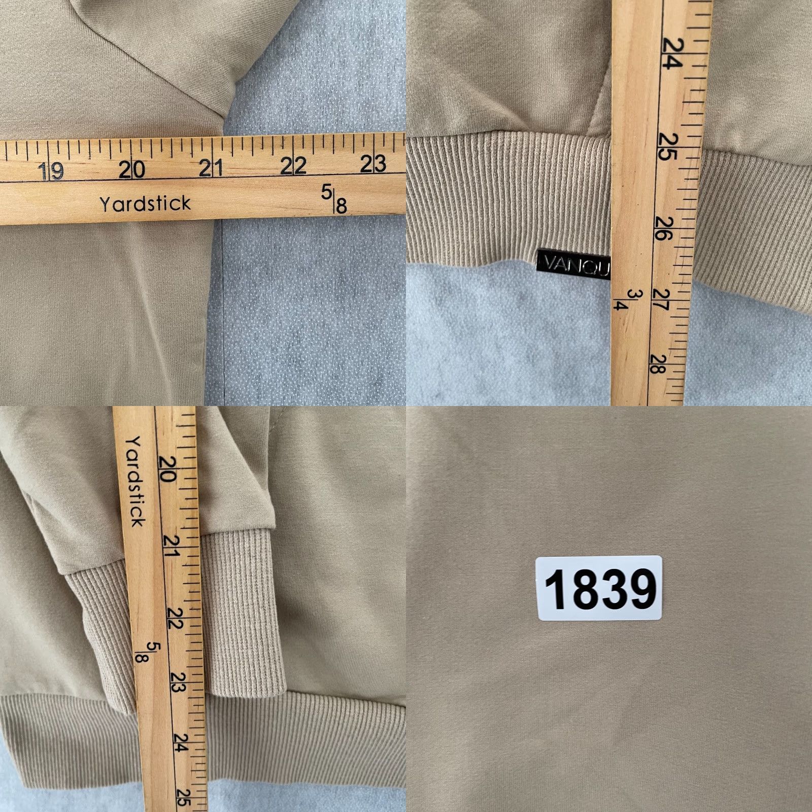 Vintage Vanquish Brand Fitness Sweatshirt Adult Large Brown Hoodie Sweater Mens L Active Gym Fashion Pullover Size US L / EU 52-54 / 3 - 8 Thumbnail