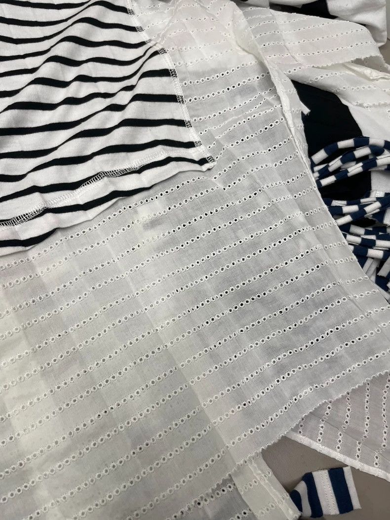 LOEWE sizeS Zebra pattern cotton irregular half skirt