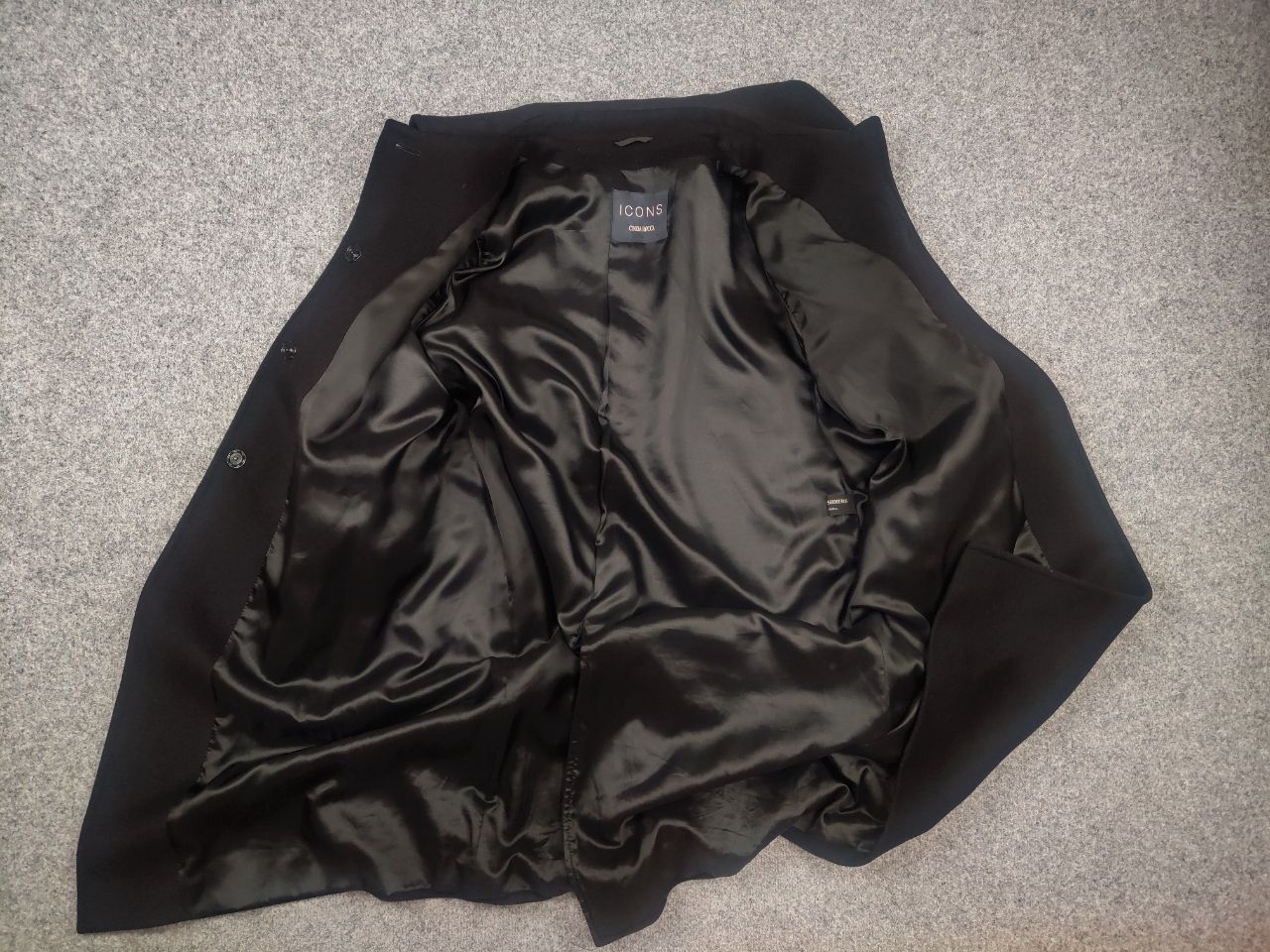 Cinzia Rocca Icons Cinzia Rocca Design cashmere coat Jacket loose fit Size XXL / US 16-18 / IT 52-54 - 14 Thumbnail