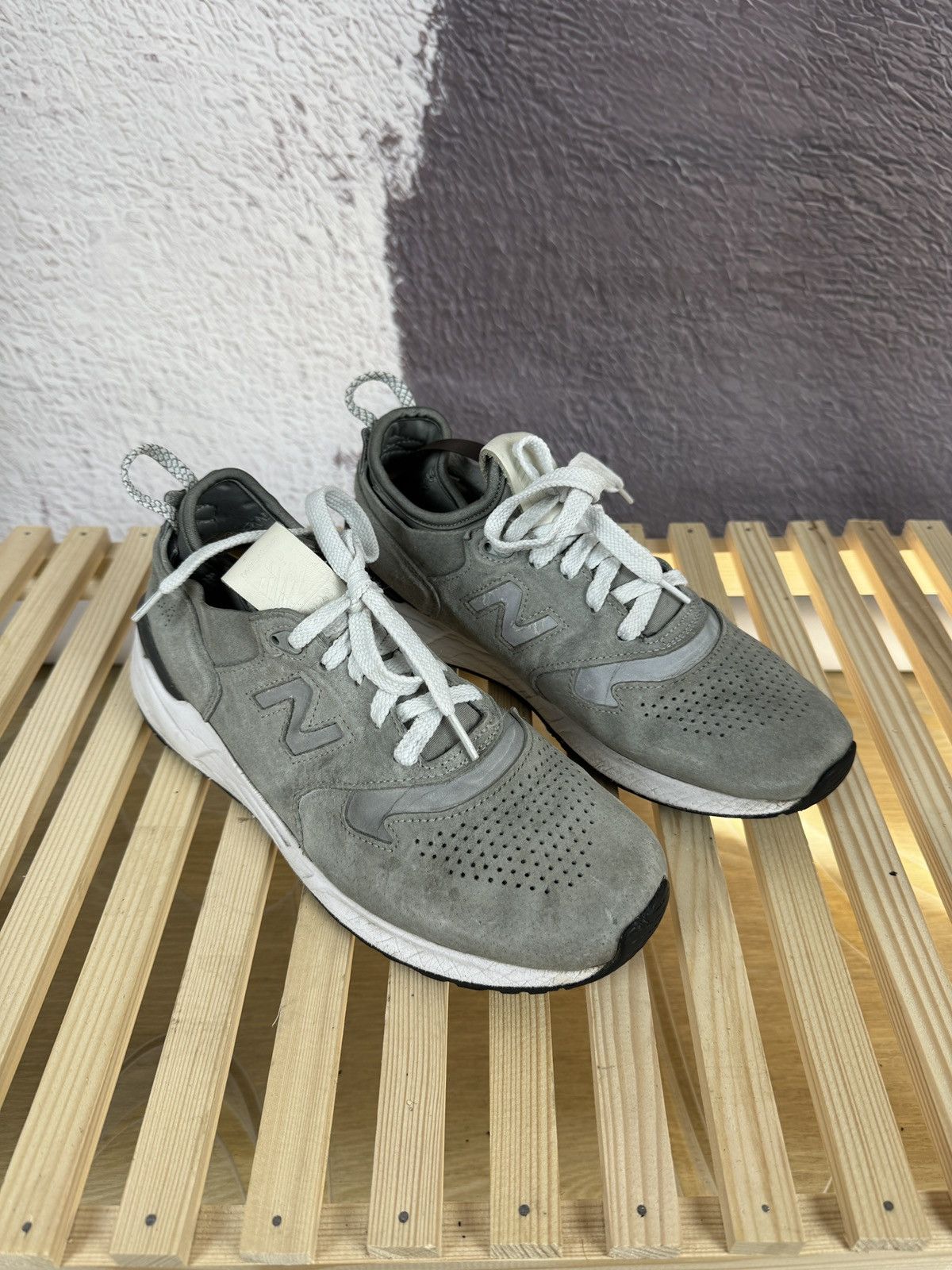 Other New Balance 999R made in USA grey low top sneakers Size US 8 / EU 41 - 5 Thumbnail