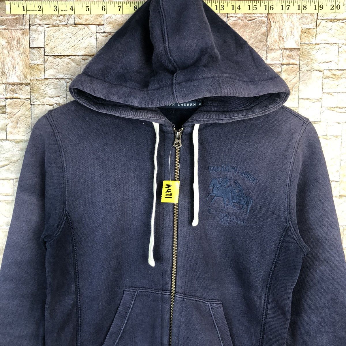 Ralph Lauren RL Ralph Lauren faded Blue vintage sweater Hoddie #A471 Size S / US 4 / IT 40 - 5 Thumbnail