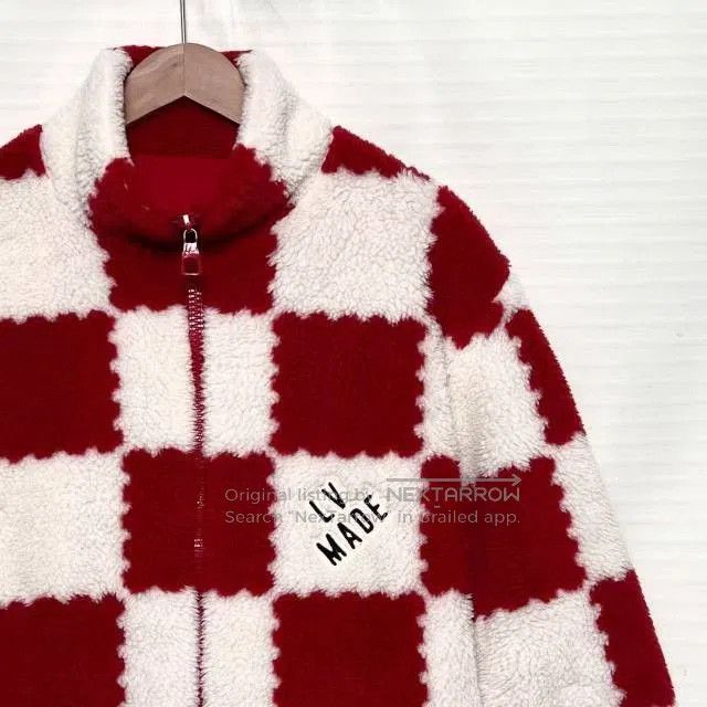 Louis Vuitton LV x Nigo Damier Teddy Coat. Size US L / EU 52-54 / 3 - 3 Thumbnail