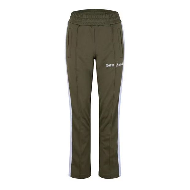 Palm Angels o1g2r1mq0325 Classic Track Pant in Olive Green & White Size 27" / US 4 / IT 40 - 1 Thumbnail