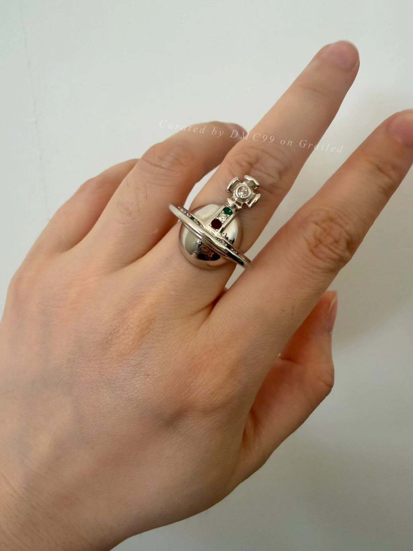 Vivienne Westwood Vivienne Westwood Saturn Ring Size ONE SIZE - 1 Thumbnail