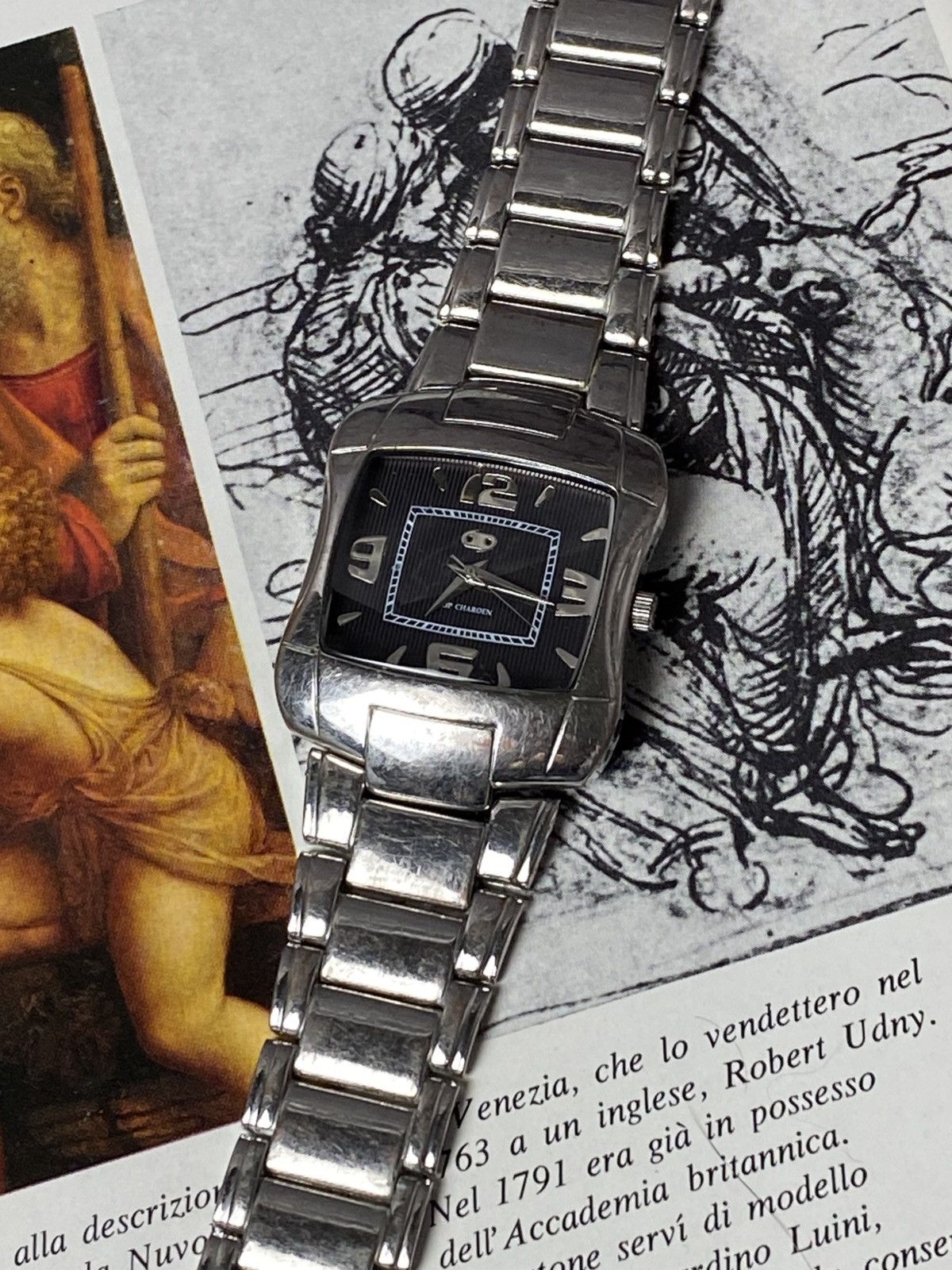 Japanese Brand Rare Japanese Quartz Watch Top Charoen Futuristic Design Size ONE SIZE - 5 Thumbnail