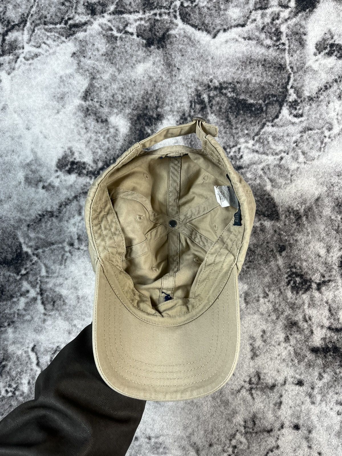 Polo Ralph Lauren Polo Ralph Lauren Beige Pony Logo Cap Hat Size ONE SIZE - 6 Thumbnail