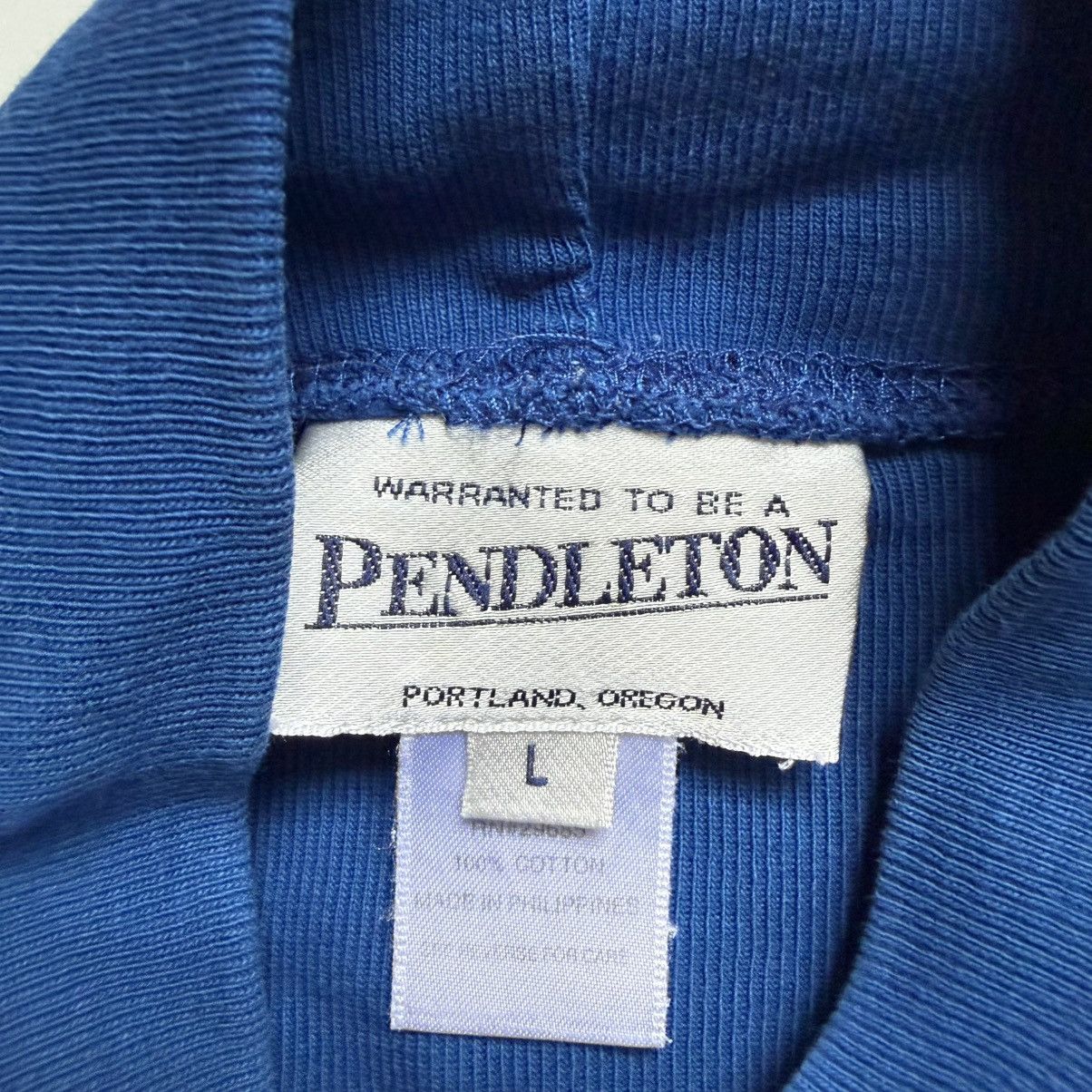 Pendleton Vintage Y2K Pendleton High Neck T-Shirt Size L / US 10 / IT 46 - 4 Thumbnail