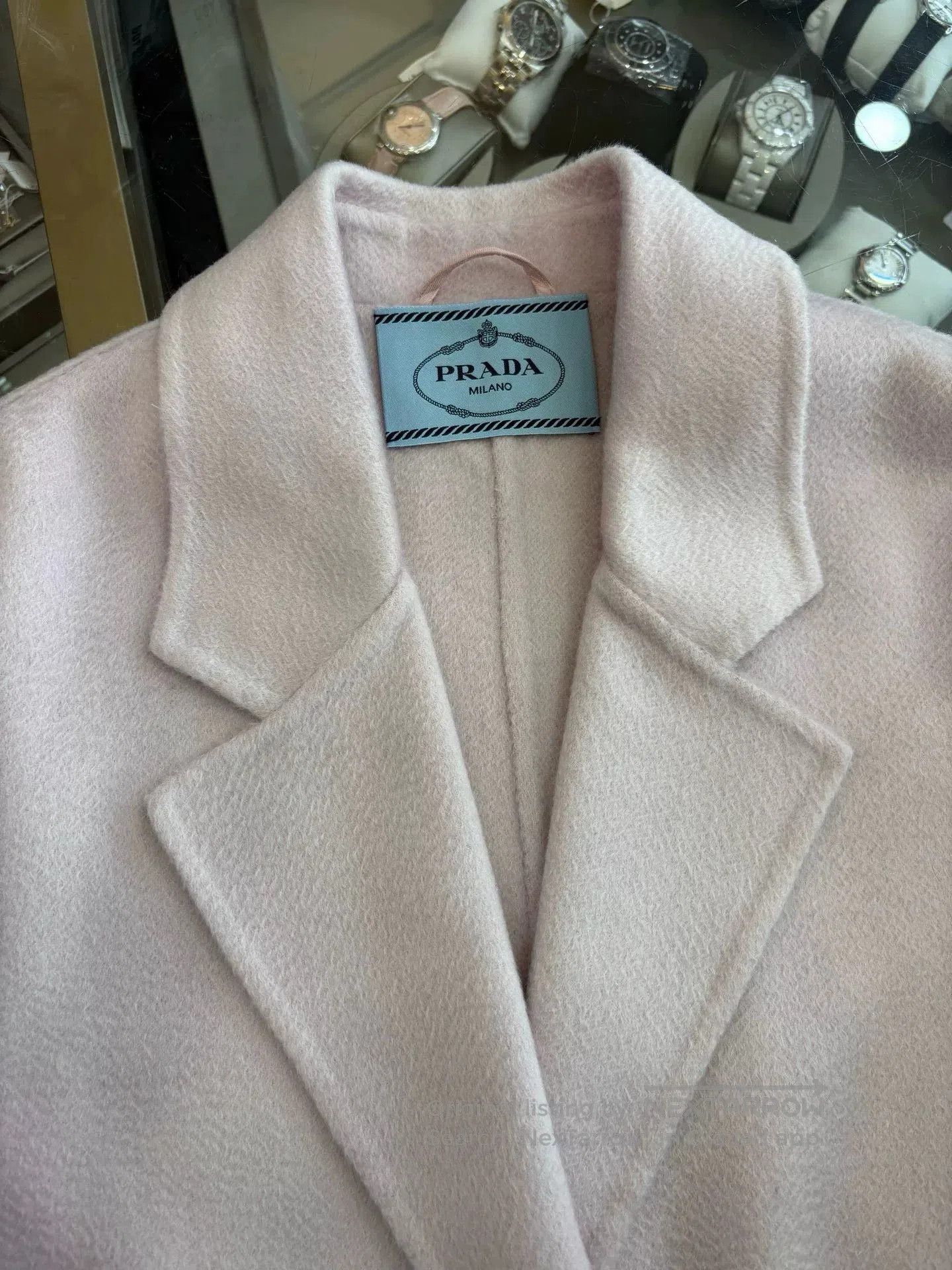 Prada Prada Light Pink Cashmere Coat. Size S / US 4 / IT 40 - 5 Thumbnail