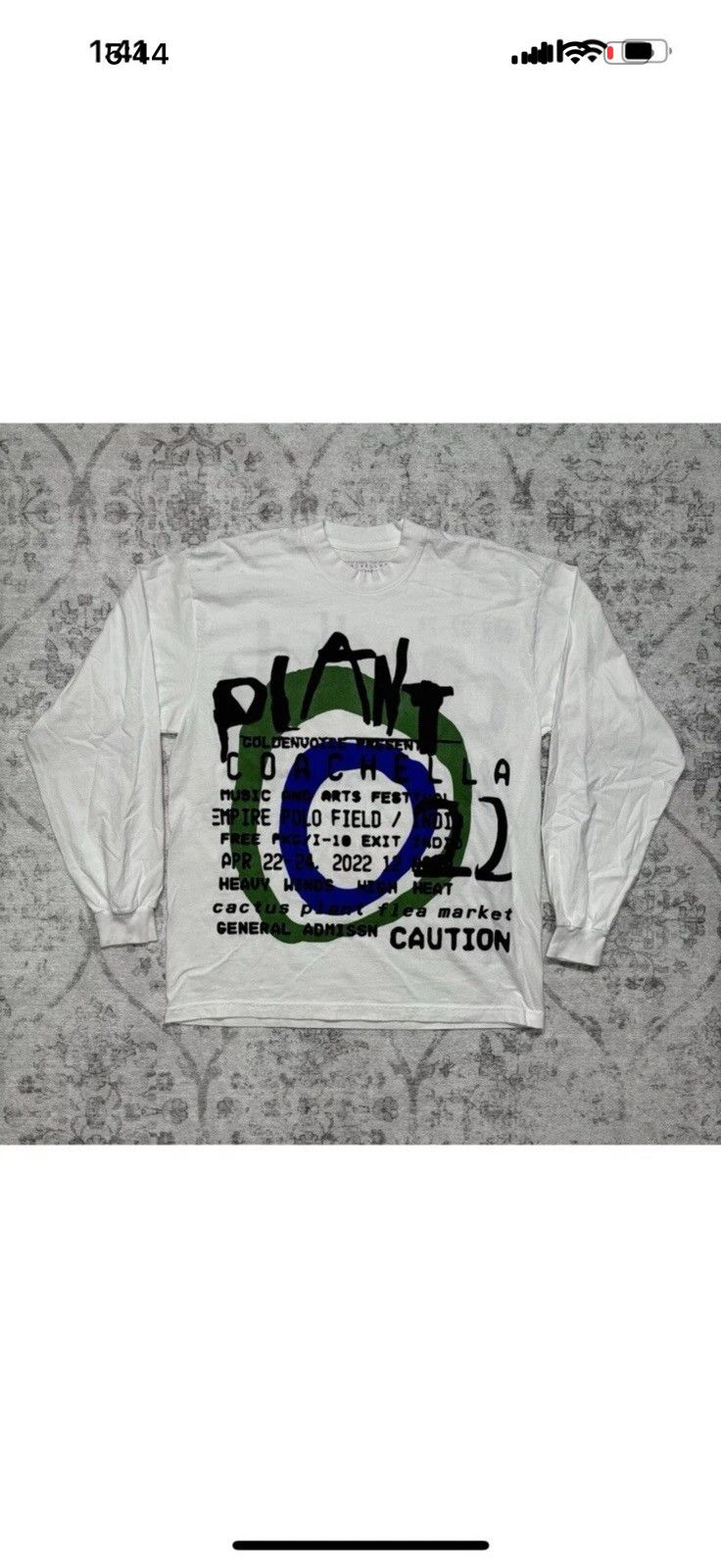Cactus Plant Flea Market × Coachella New never used coachella 2022 long sleeve Size US S / EU 44-46 / 1 - 1 Thumbnail