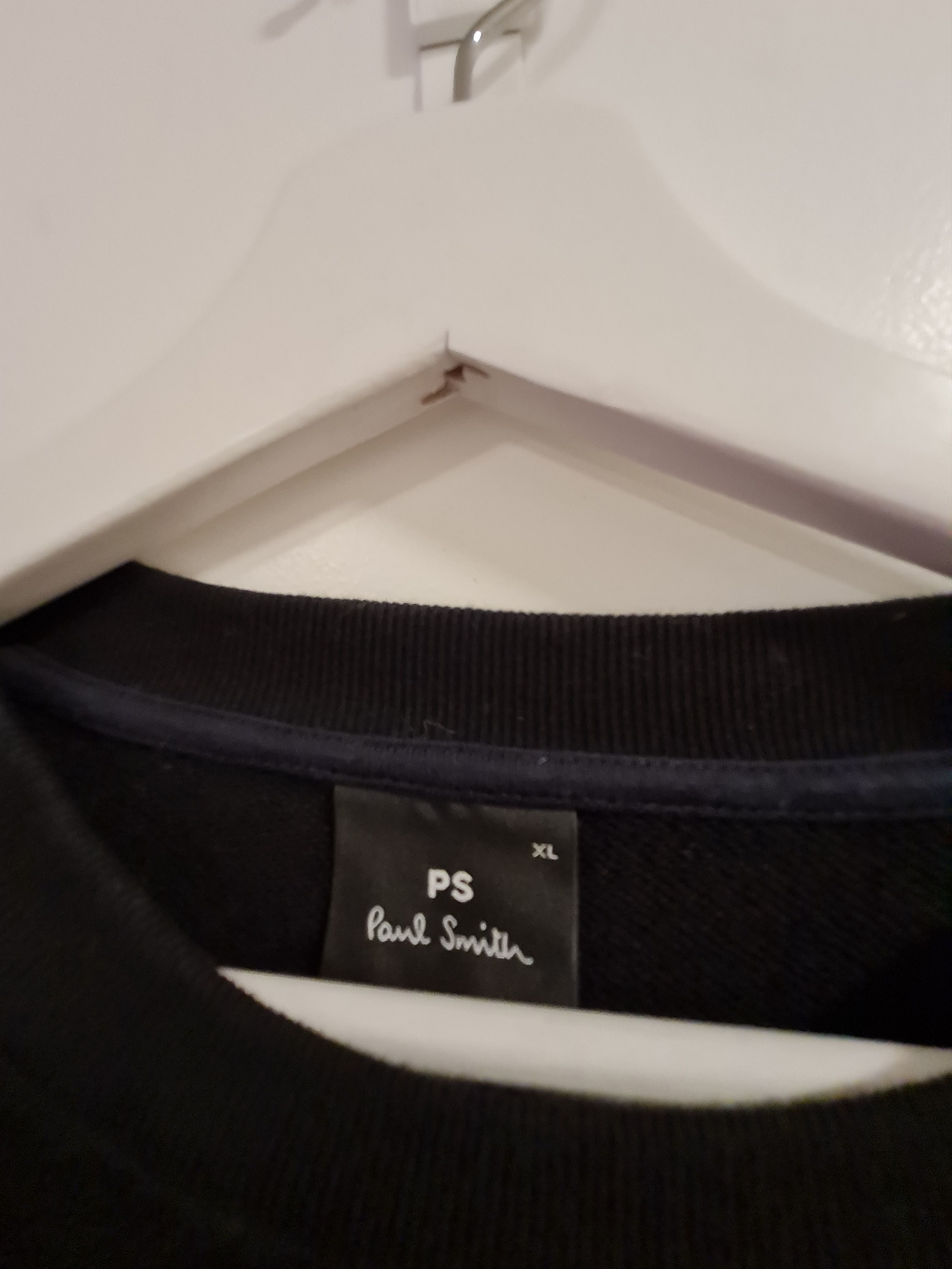 Paul Smith Black Cotton Embroidered Zebra Logo Sweatshirt Size US XL / EU 56 / 4 - 3 Thumbnail