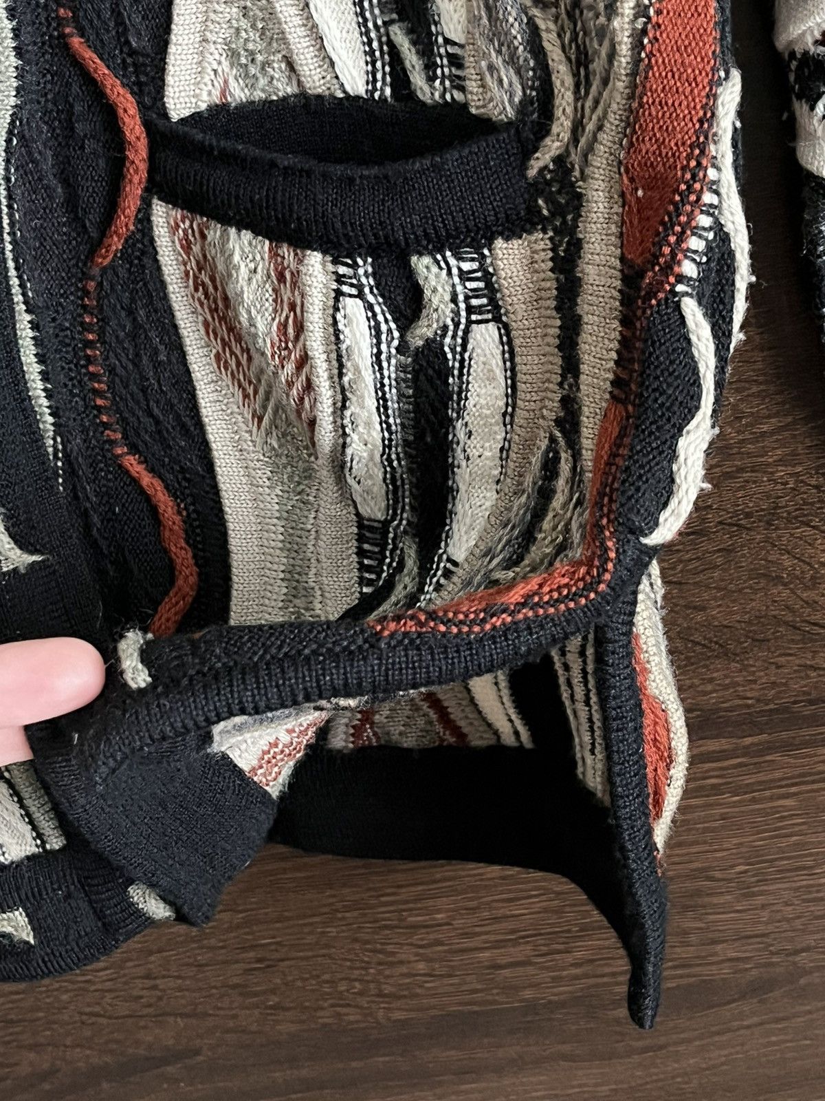 Coogi × Vintage AklandaAustralia vintage cardigan avant garde merino sweater Size S / US 4 / IT 40 - 7 Thumbnail