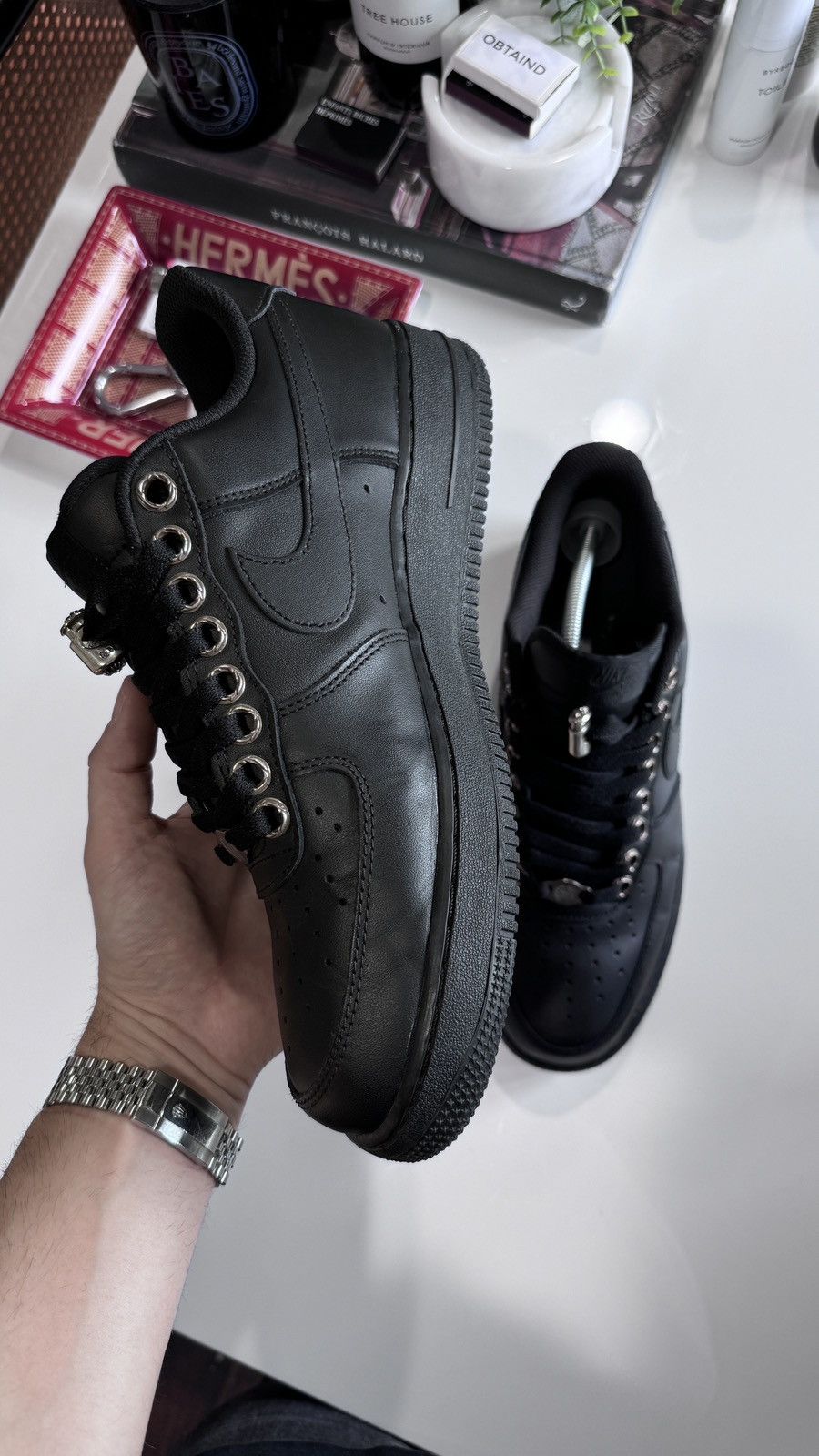 Chrome Hearts CHROME HEARTS AIR FORCE 1 Size US 11 / EU 44 - 9 Thumbnail