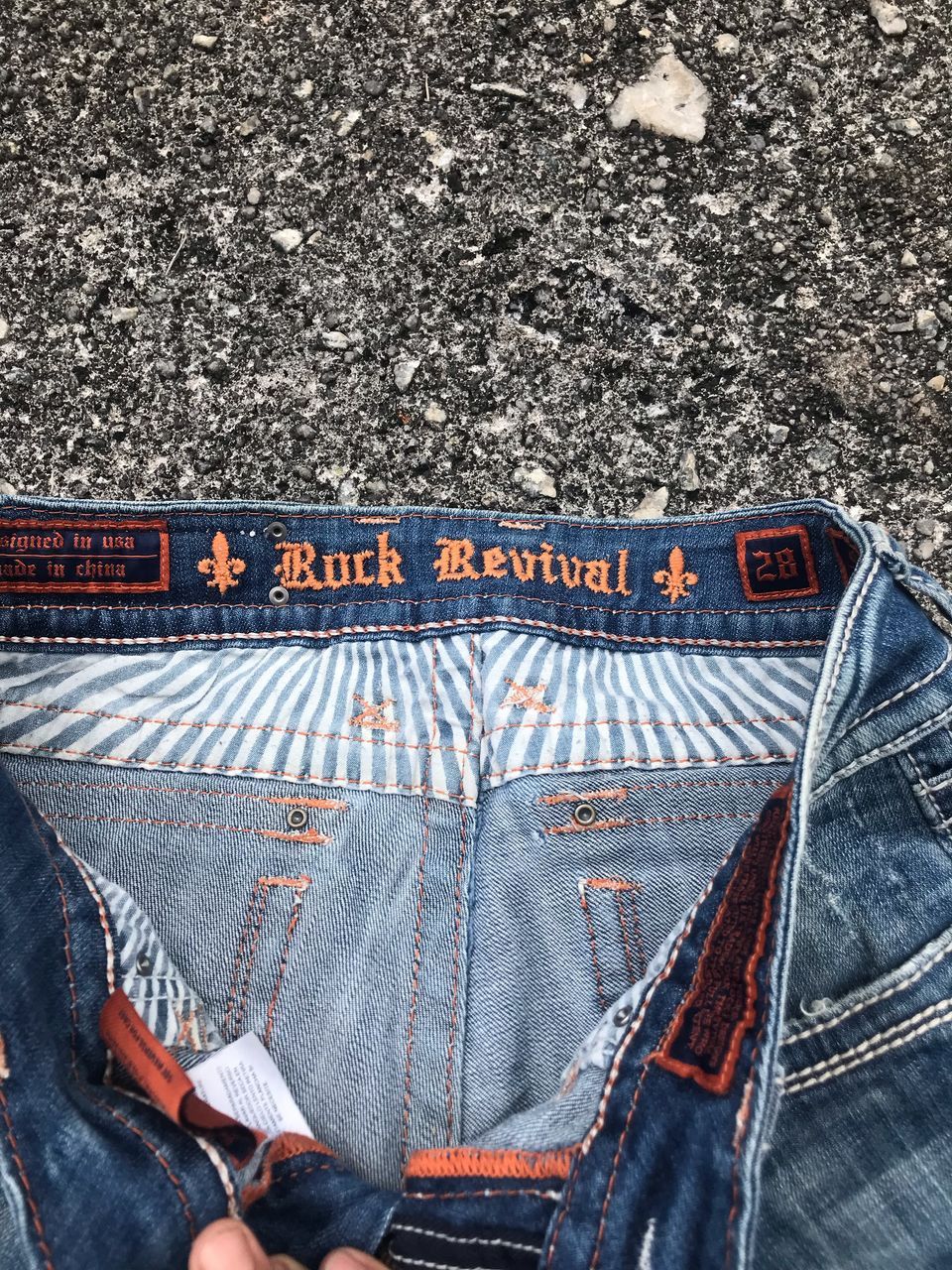 Hysteric Glamour × Le Grande Bleu (L.G.B.) × Rock Revival Y2k Rock Revival distressed flared jeans Size US 28 / EU 44 - 9 Thumbnail