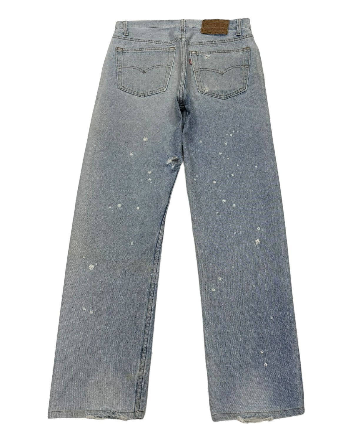 Levi's VINTAGE LEVIS 501 PAINTER JEANS DISTRESSED DENIM Size US 30 / EU 46 - 6 Thumbnail