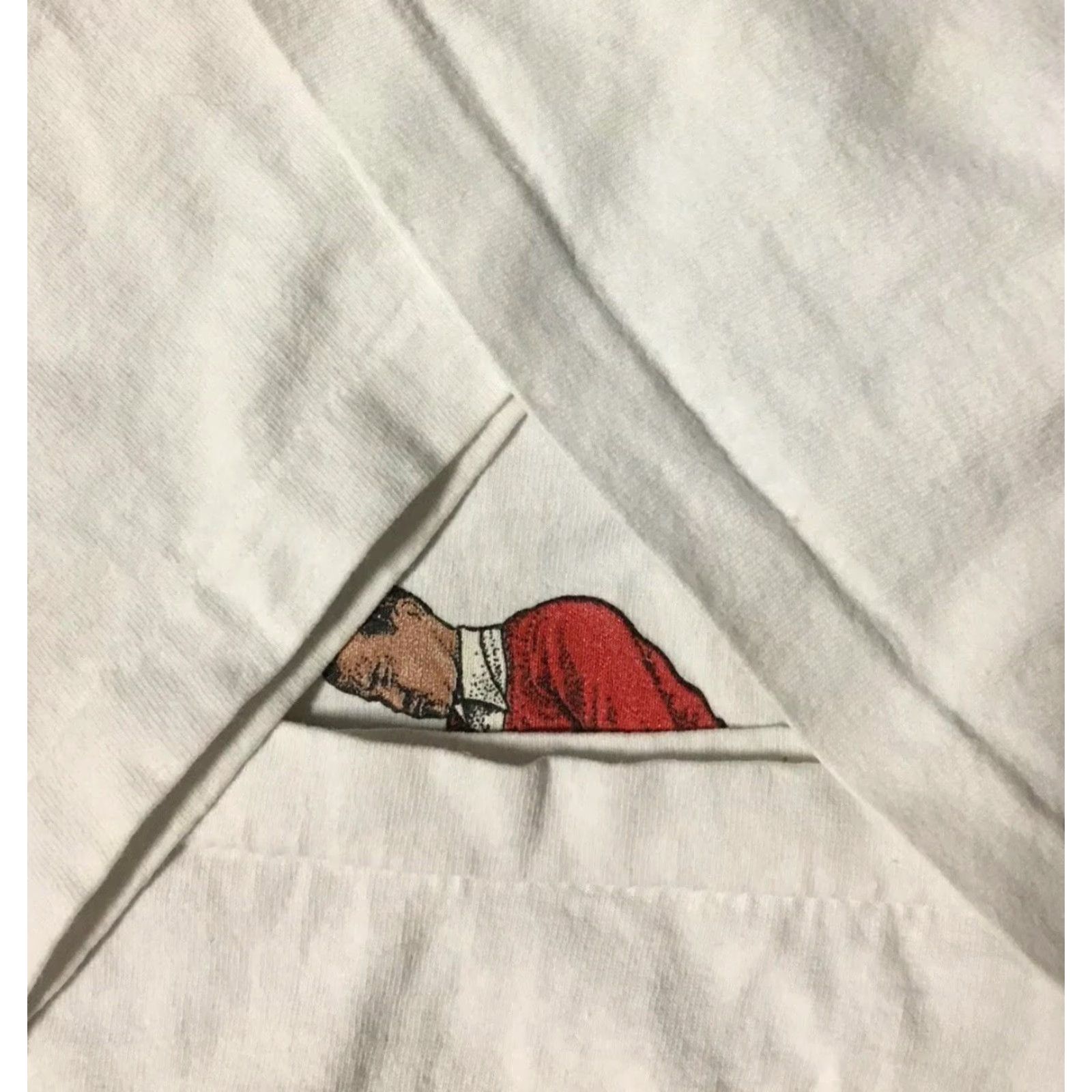 Vintage VINTAGE Philadelphia Golf Faded Distressed Shirt XL USA 90s Grunge Single Stitch White Men T-Shirt Size US XL / EU 56 / 4 - 3 Thumbnail