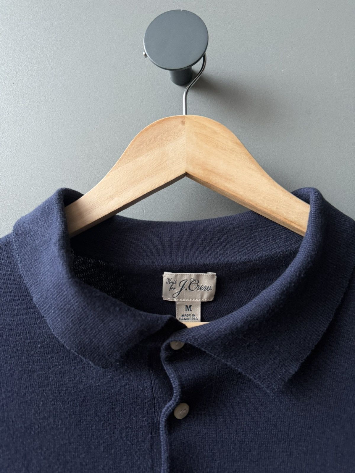 J.Crew J.Crew Henley Collar Cotton Sweatshirt Size M Size US M / EU 48-50 / 2 - 3 Thumbnail