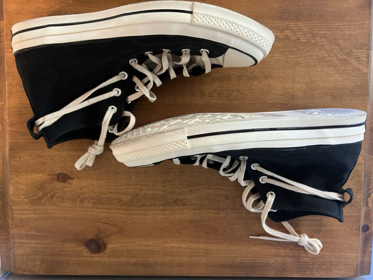 image of Fear Of God Black Natural Converse Shoes, Men's (Size 12)