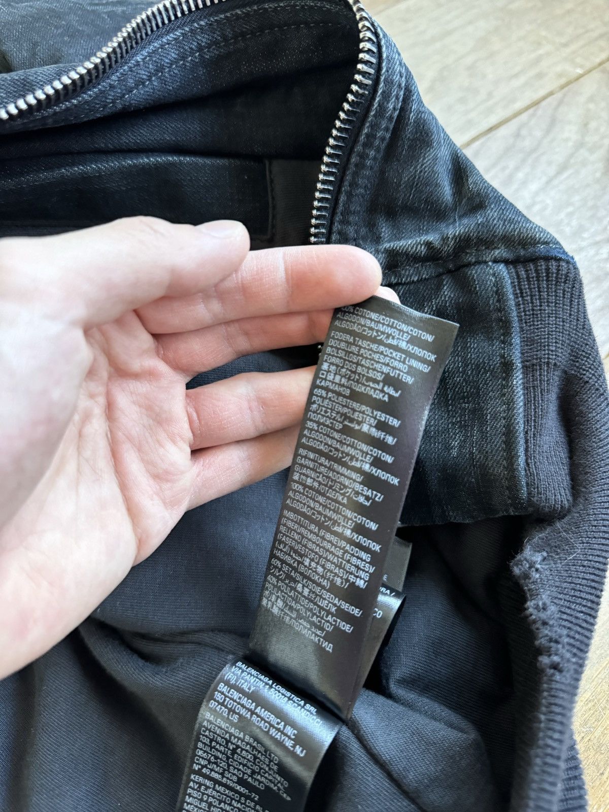 Balenciaga Balenciaga 25SS destroyed bomber Size US M / EU 48-50 / 2 - 16 Thumbnail