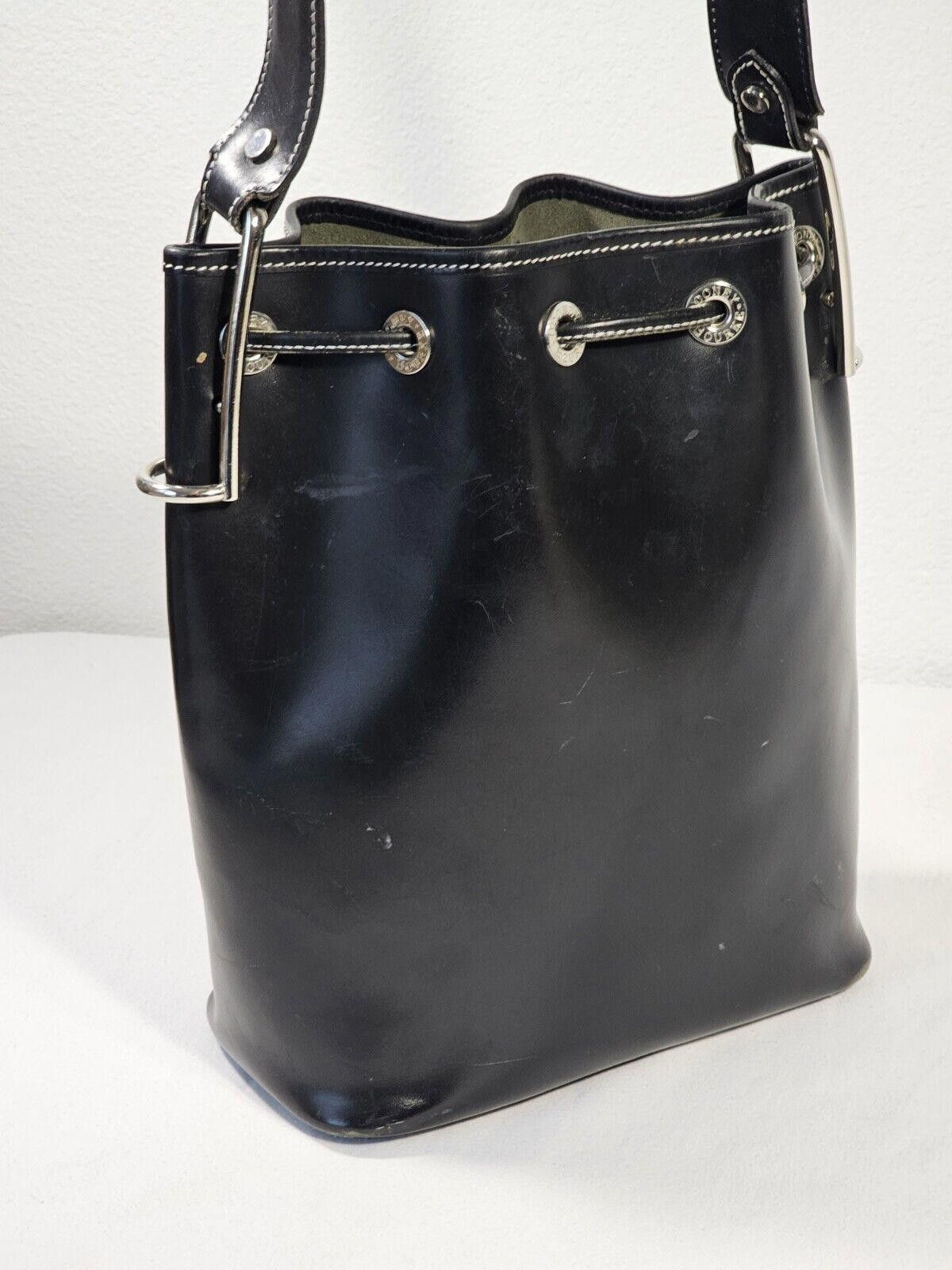 Dooney & Bourke Black deals Patent Learher Bag