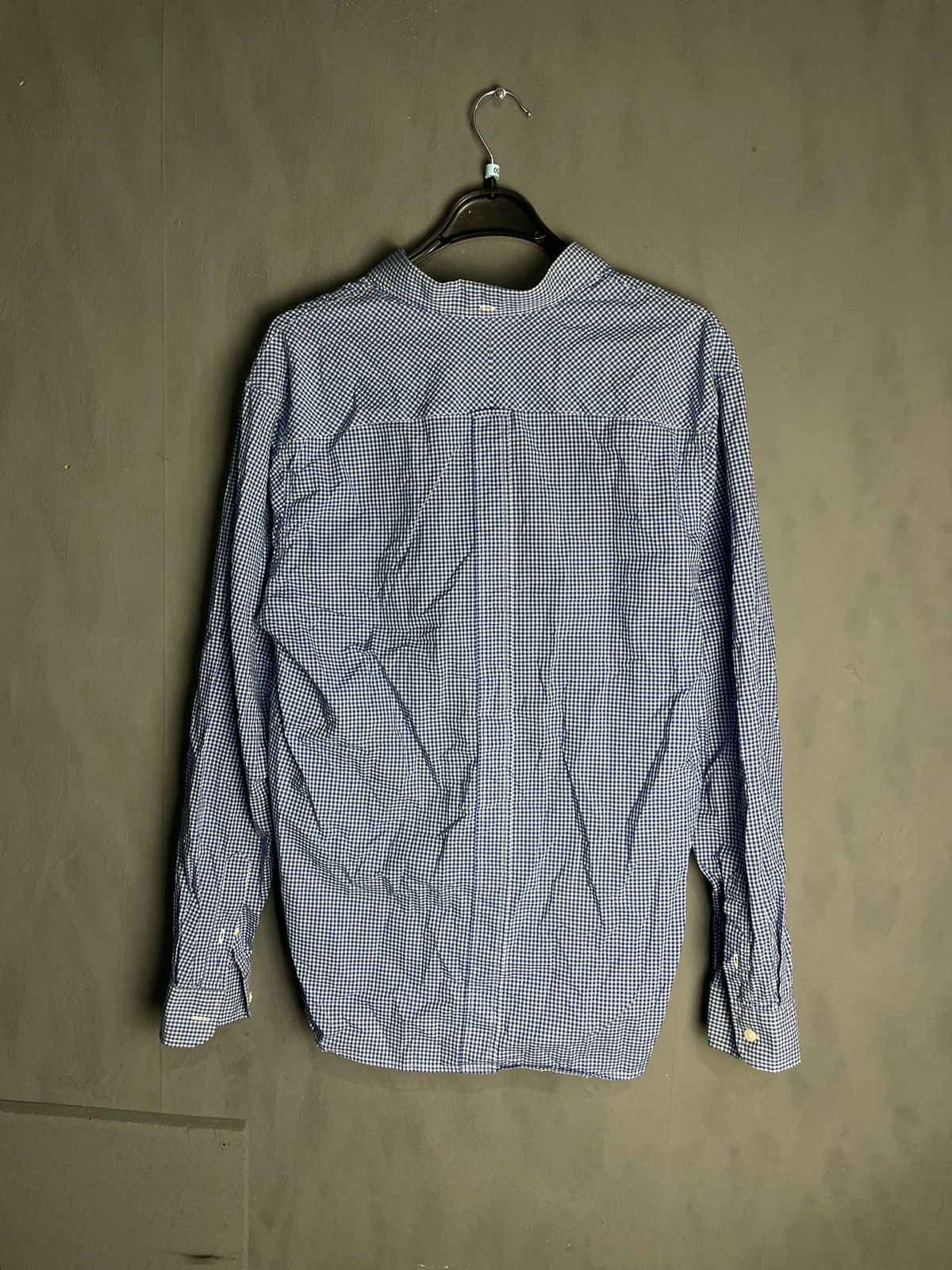 Fred Perry Fred Perry Check Blue Long Sleeve Shirt Cotton Size US M / EU 48-50 / 2 - 5 Thumbnail