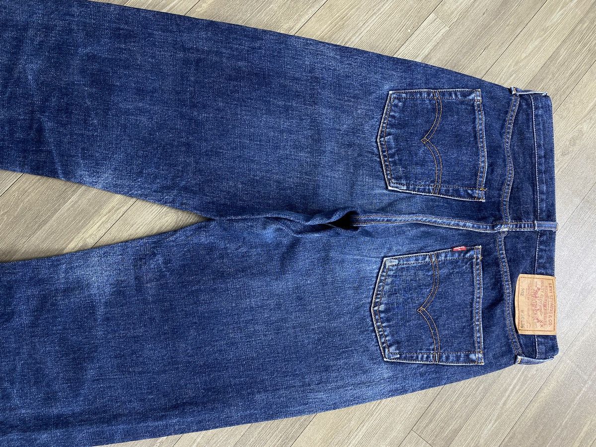 Levi's Vintage Levis 502XX 30x36 Selvedge Straight Fit Blue Jeans Size US 30 / EU 46 - 15 Thumbnail