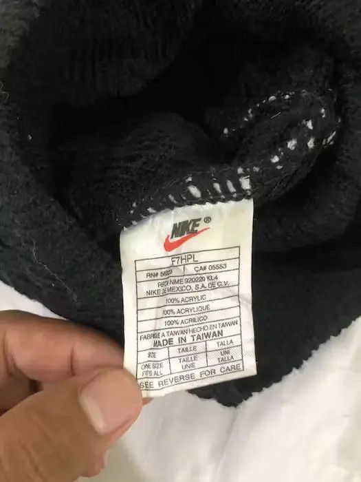 Nike × Vintage Vintage Nike Swoosh Logo beanie Size ONE SIZE - 4 Thumbnail