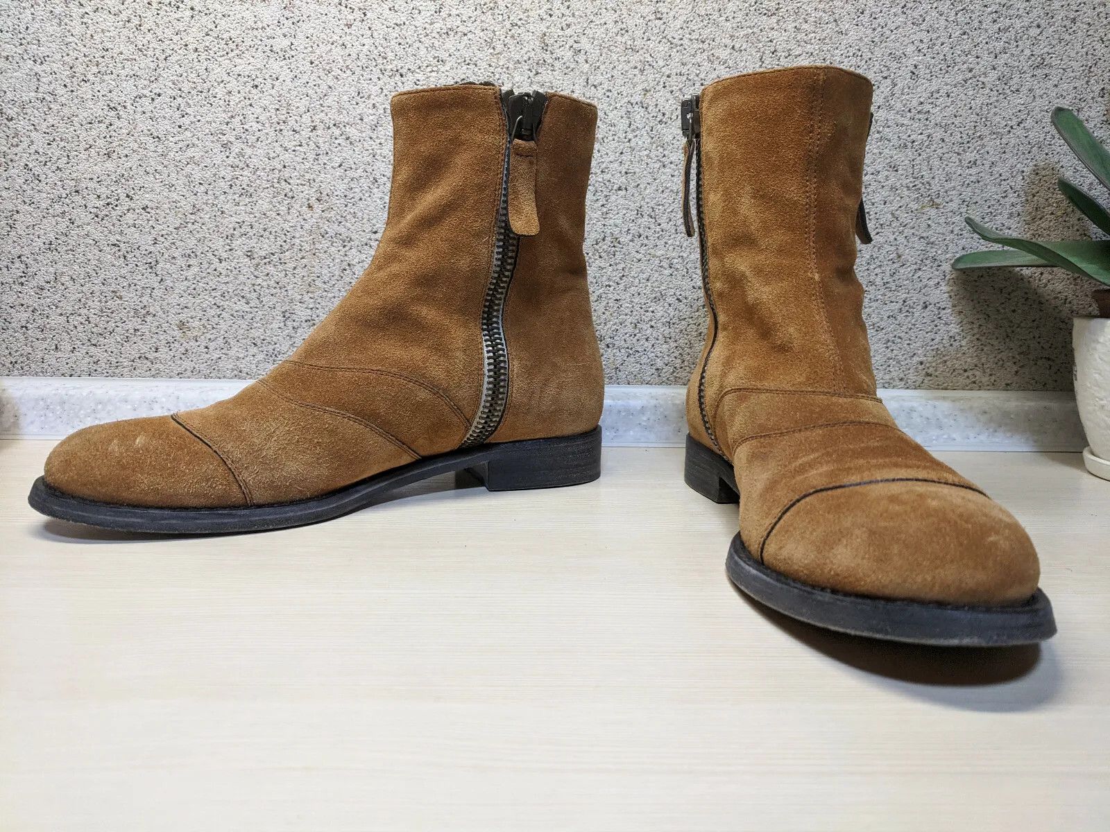 Chloe Chloe Brown Suede Ankle Boots Size 37 Size US 7 / IT 37 - 2 Thumbnail