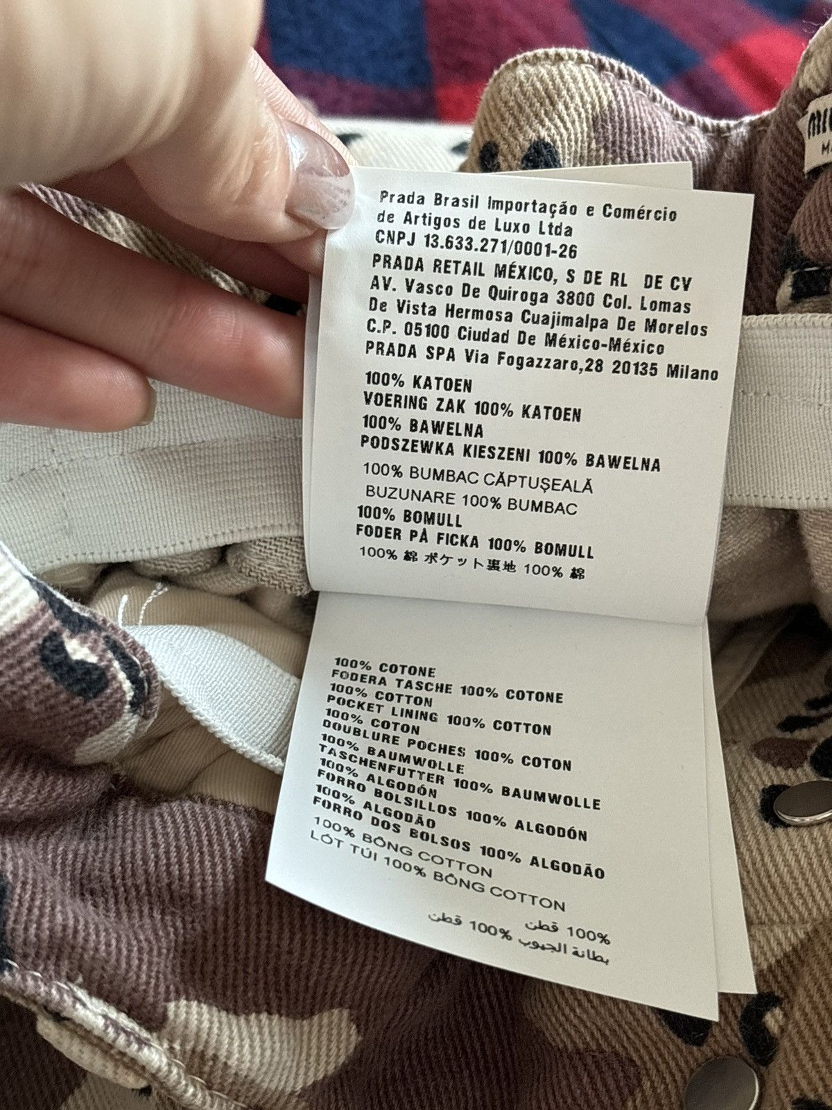 Miu Miu Miu Miu high waisted camo pants Size 27" / US 4 / IT 40 - 9 Thumbnail