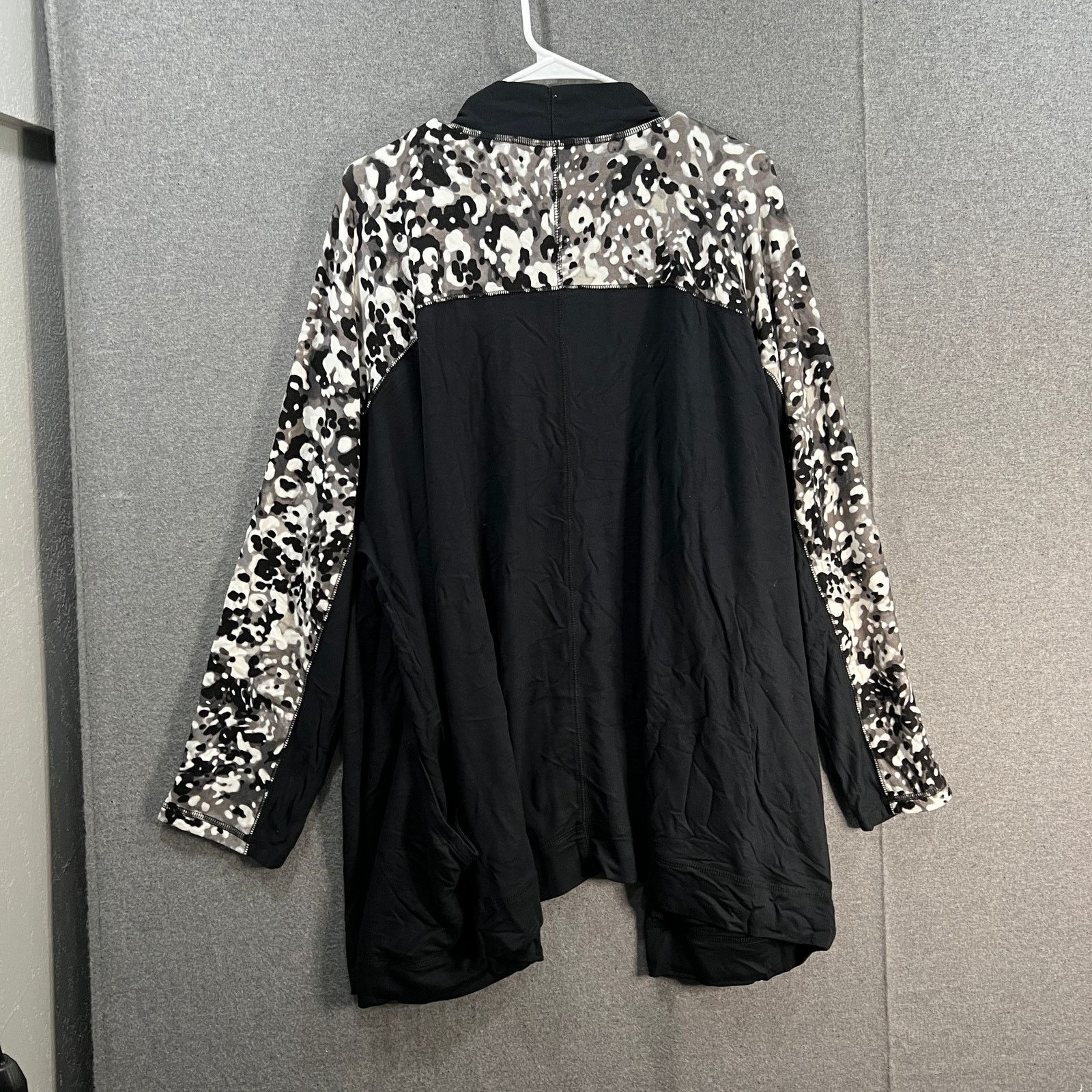 Isaac Mizrahi Isaac Mizrahi Live! Soho Baby French Terry Open Front Size 3XL / US 20-22 - 2 Thumbnail