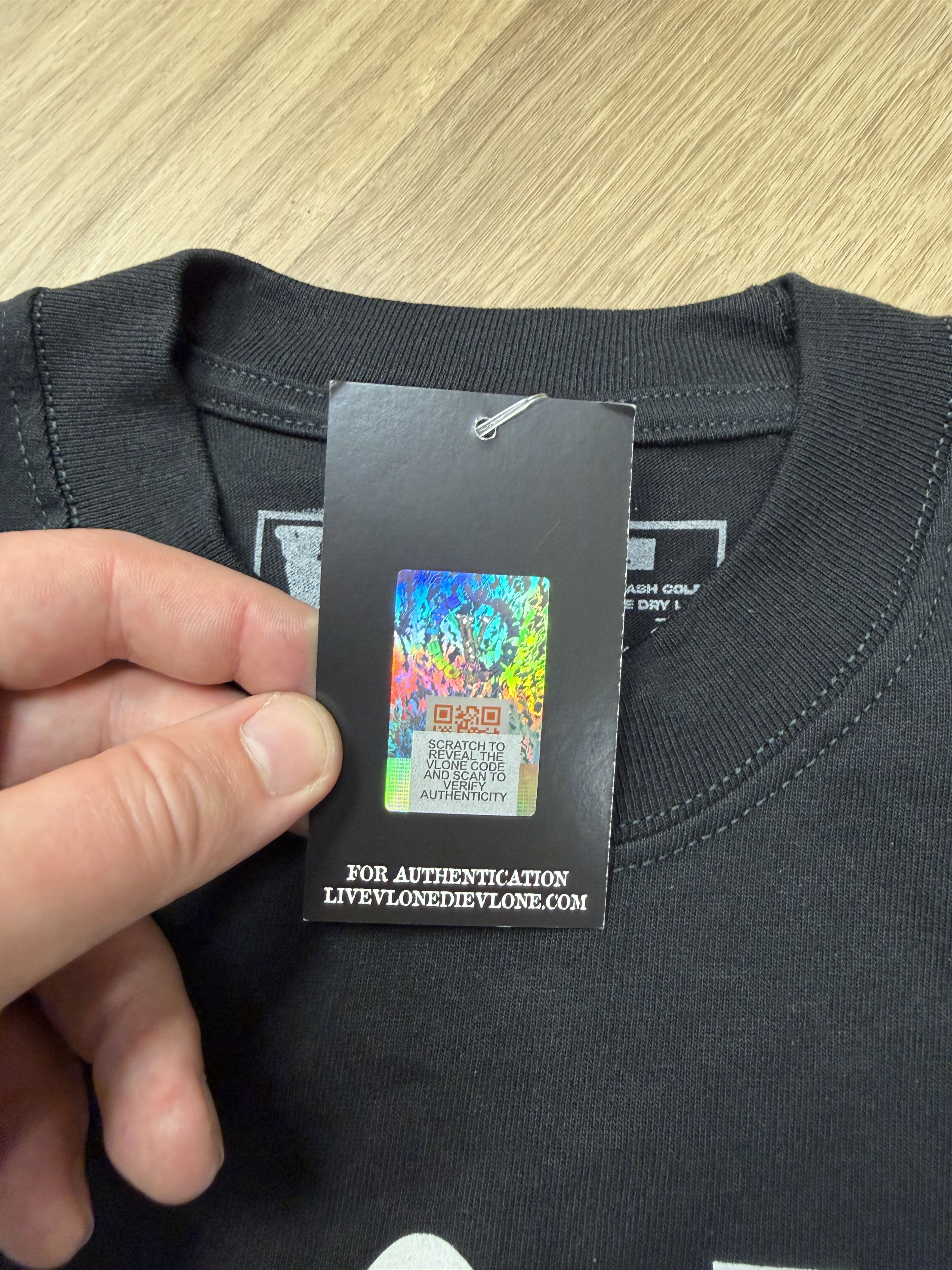Vlone VLONE Staple T-Shirt Black/Green Size US S / EU 44-46 / 1 - 5 Thumbnail