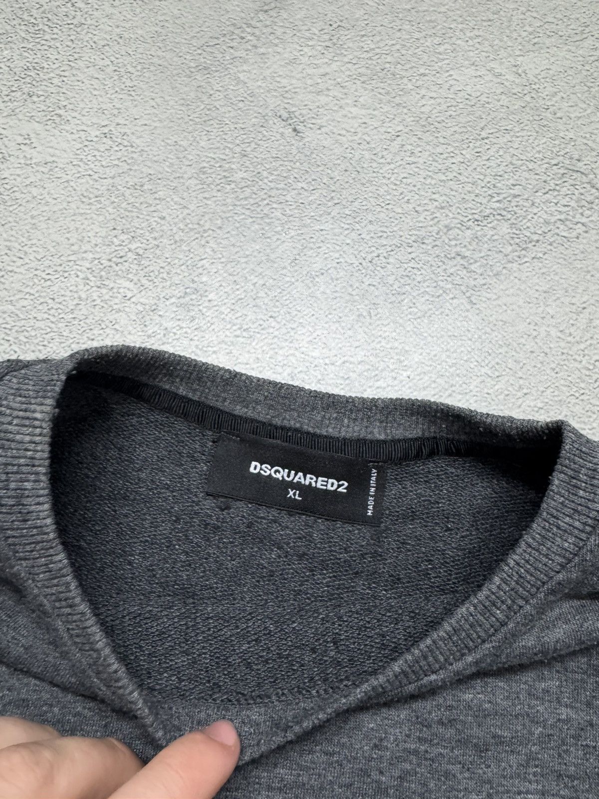 Dsquared2 Vintage Dsquared2 Sweatshirt Crewneck Patches Design Size US XL / EU 56 / 4 - 8 Thumbnail