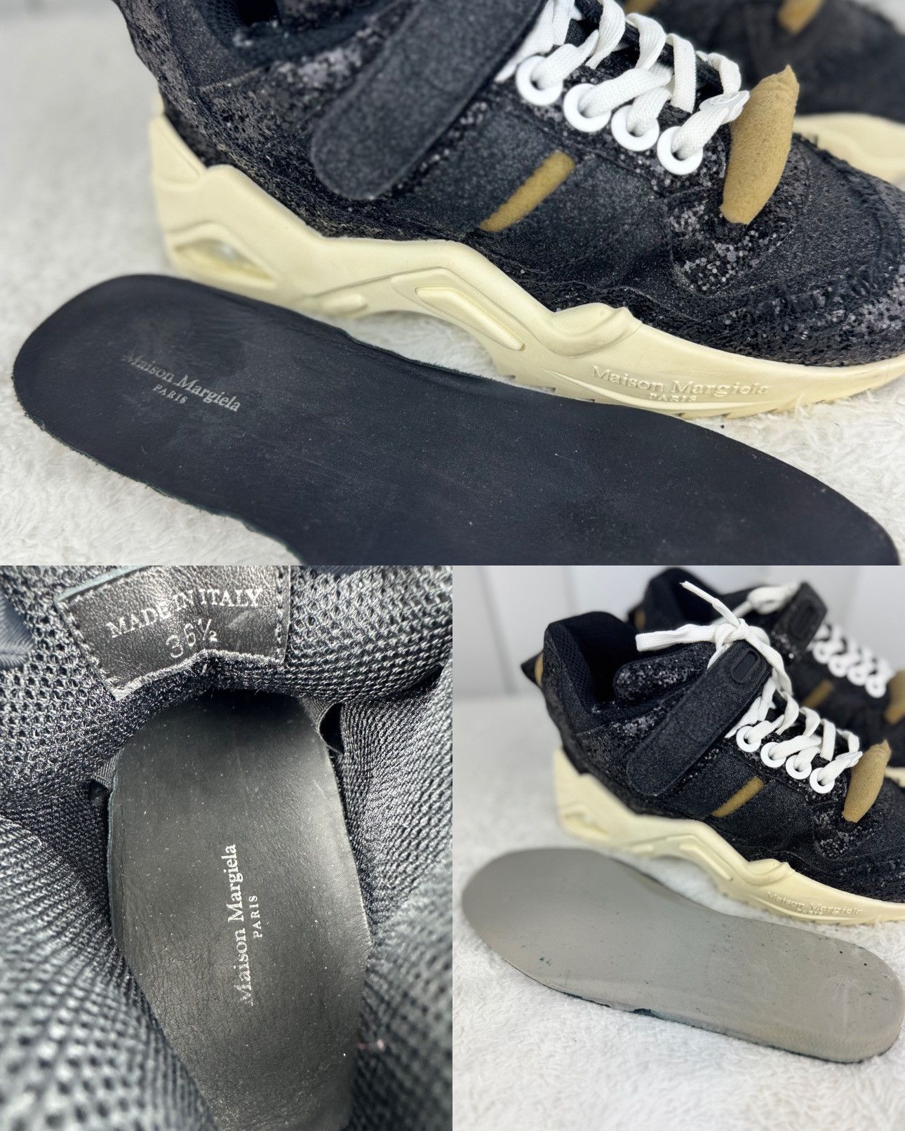 Maison Margiela Maison Margiela Fusion Sneakers black Size US 6 / IT 36 - 9 Thumbnail
