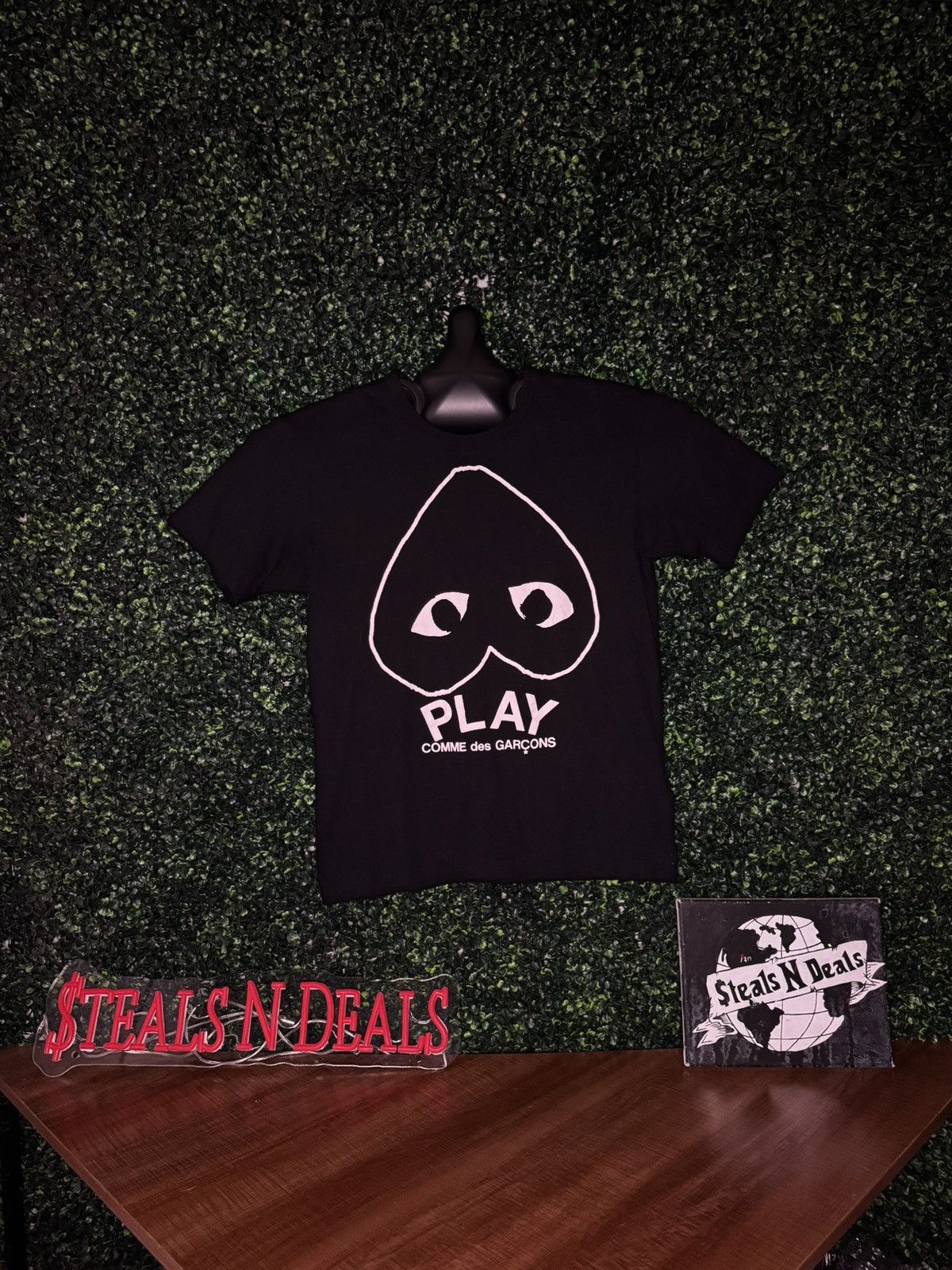 Comme des garcon heart tee