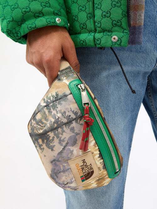 Gucci 🔥LIMITED🔥Gucci x North Face Logo Belt Bag Grailed