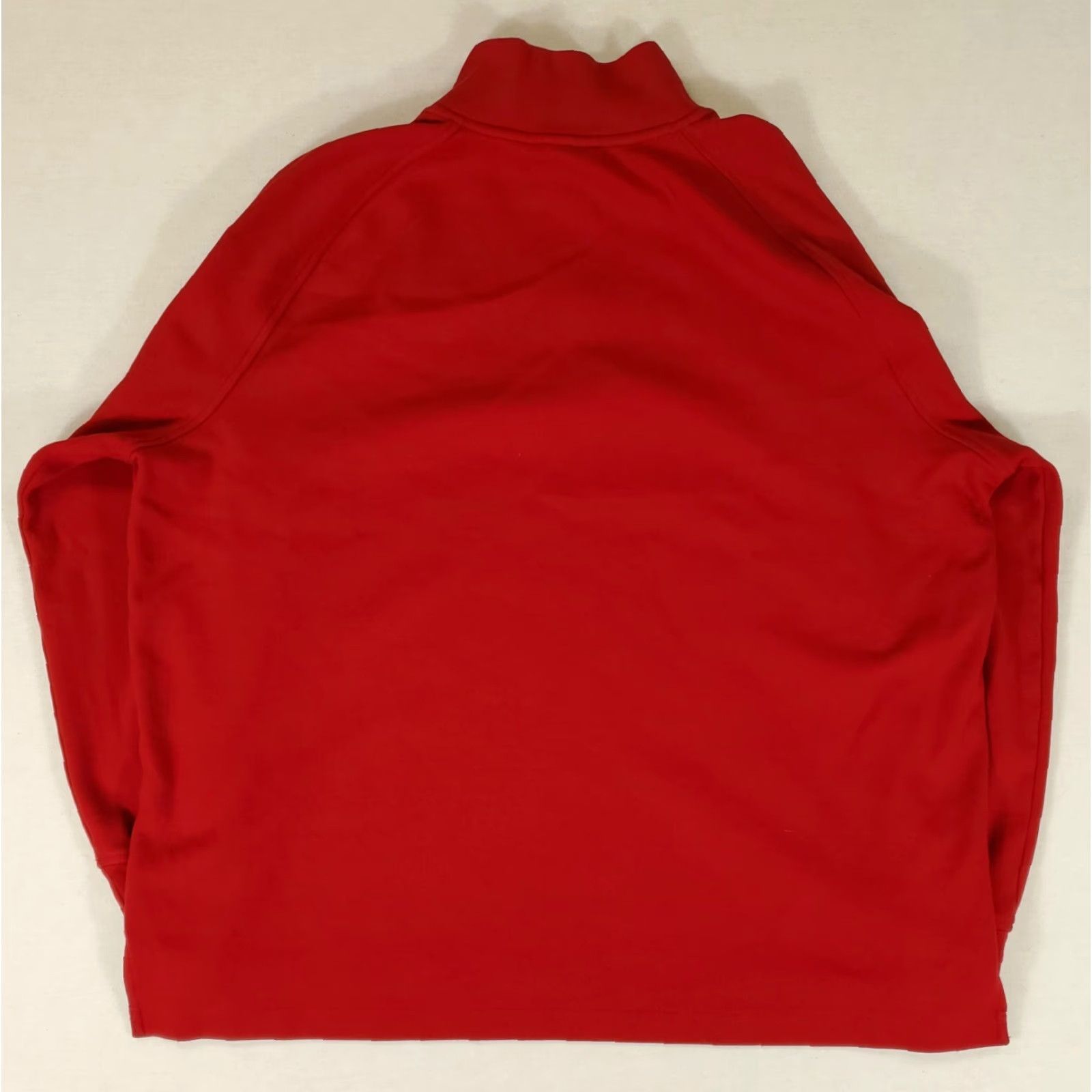 Lacoste Lacoste 1/4 Zip Red Long Sleeve High Banded Collar Pullover Shirt Mens 2XL Size US XXL / EU 58 / 5 - 3 Thumbnail