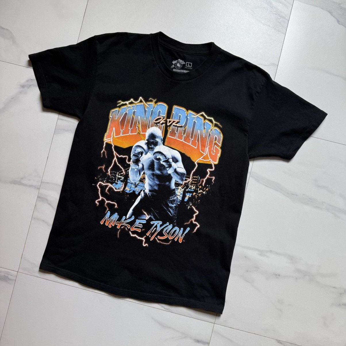 King Mike Tyson King Of The Ring T-Shirt Size US L / EU 52-54 / 3 - 3 Thumbnail